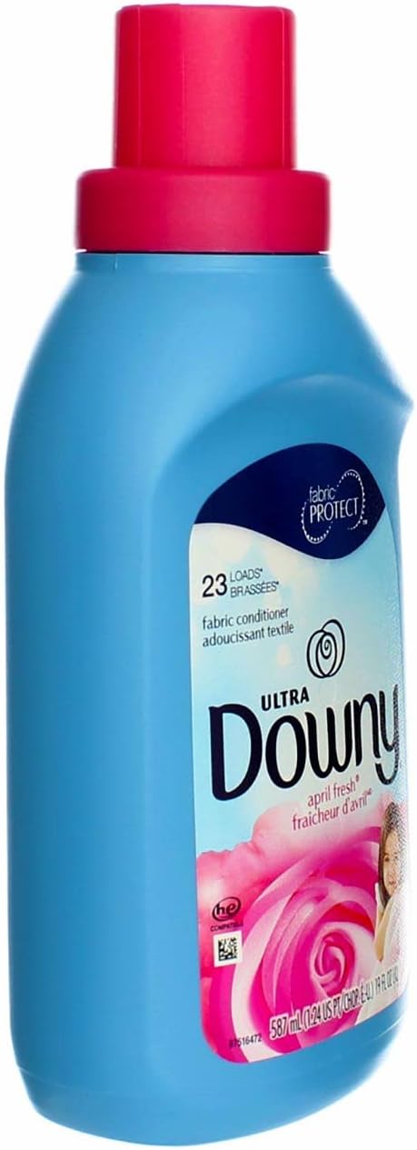 Downy Ultra Laundry Fabric Softener Liquid, April Fresh Scent, 168 Total Loads (Pack of 3)