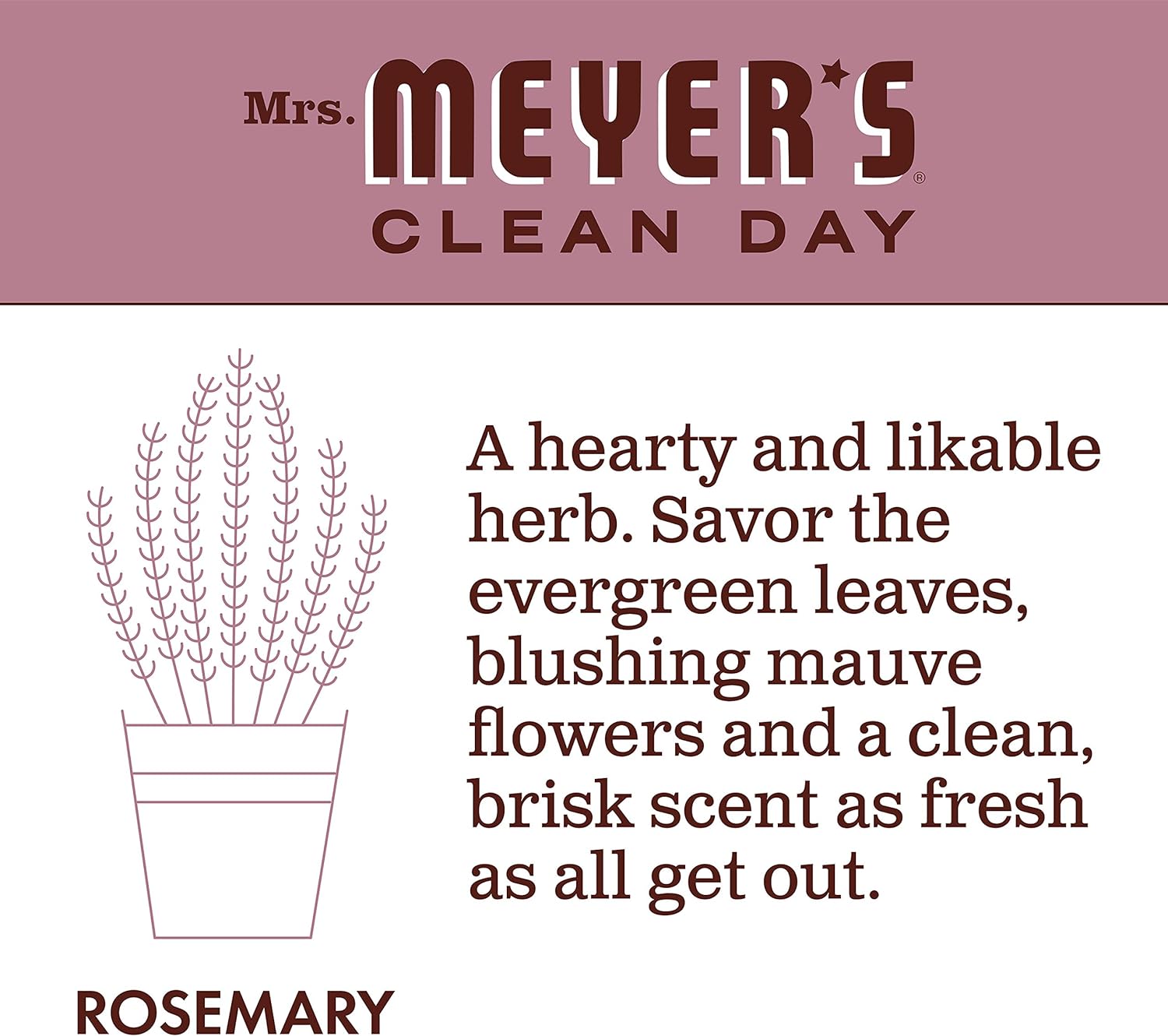 MRS. MEYER'S CLEAN DAY Liquid Dish Soap, Biodegradable Formula, Basil, 16 fl. oz - Pack of 3