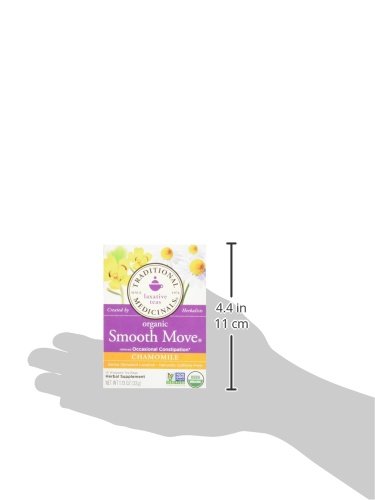 Traditional Medicinals Smooth Move, Helps Relieve Constipation Overnight, 16 Teabags
