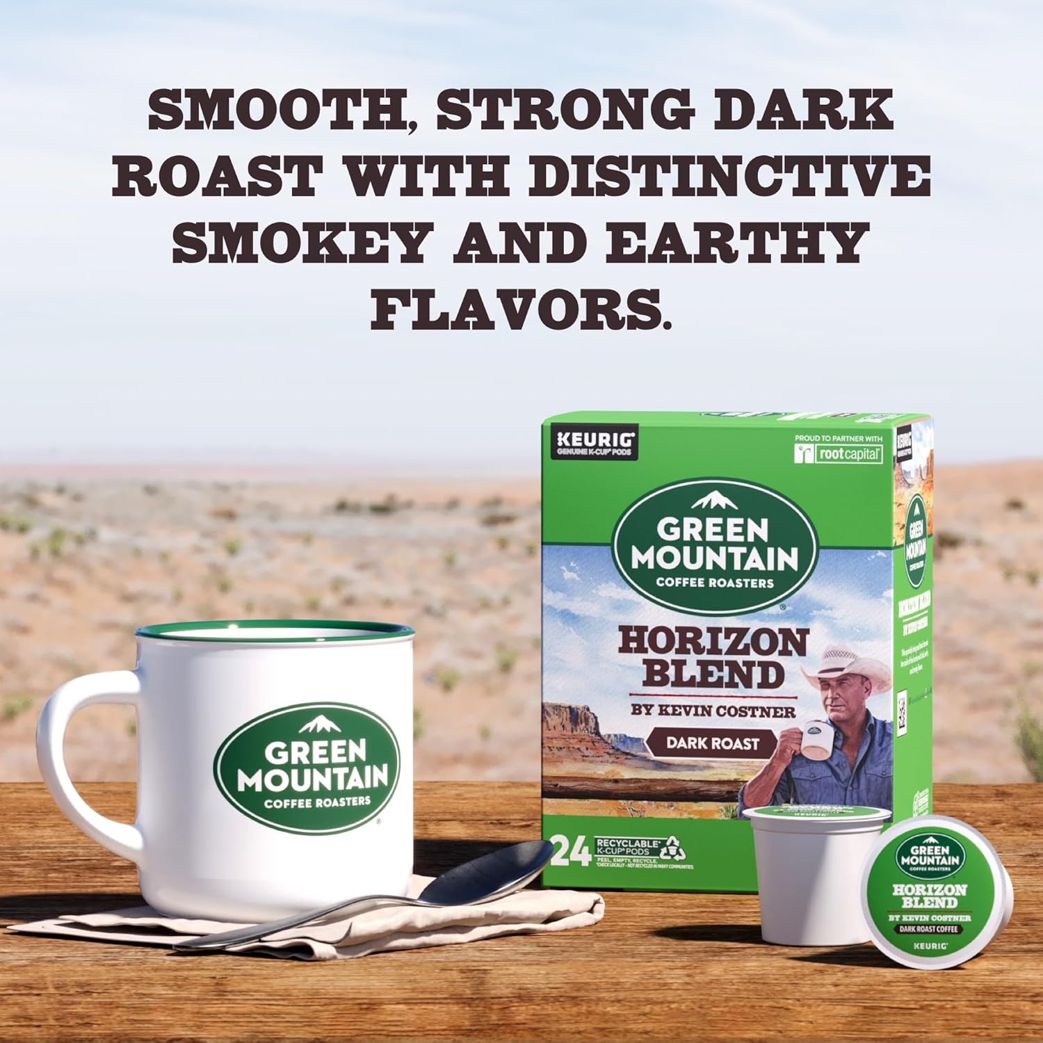 Green Mountain Coffee Roasters Dark Magic Keurig Single-Serve K-Cup Pods, Dark Roast Coffee, 72 Count (6 Packs of 12)
