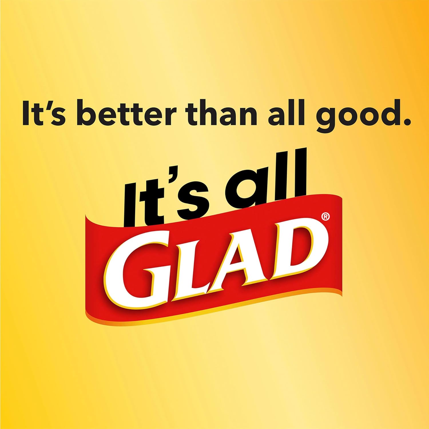 Glad Tall Kitchen Drawstring Trash Bags - Odorshield 13 Gallon White Trash Bag, Febreze Fresh Clean, 110 Count
