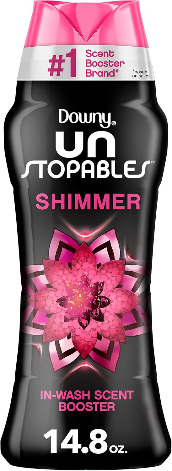 Downy Unstopables In Wash Scent Booster Beads, Fresh Scent, 24 oz, Downy Scent Booster Beads, Unstoppable Laundry Beads, Odor Protection