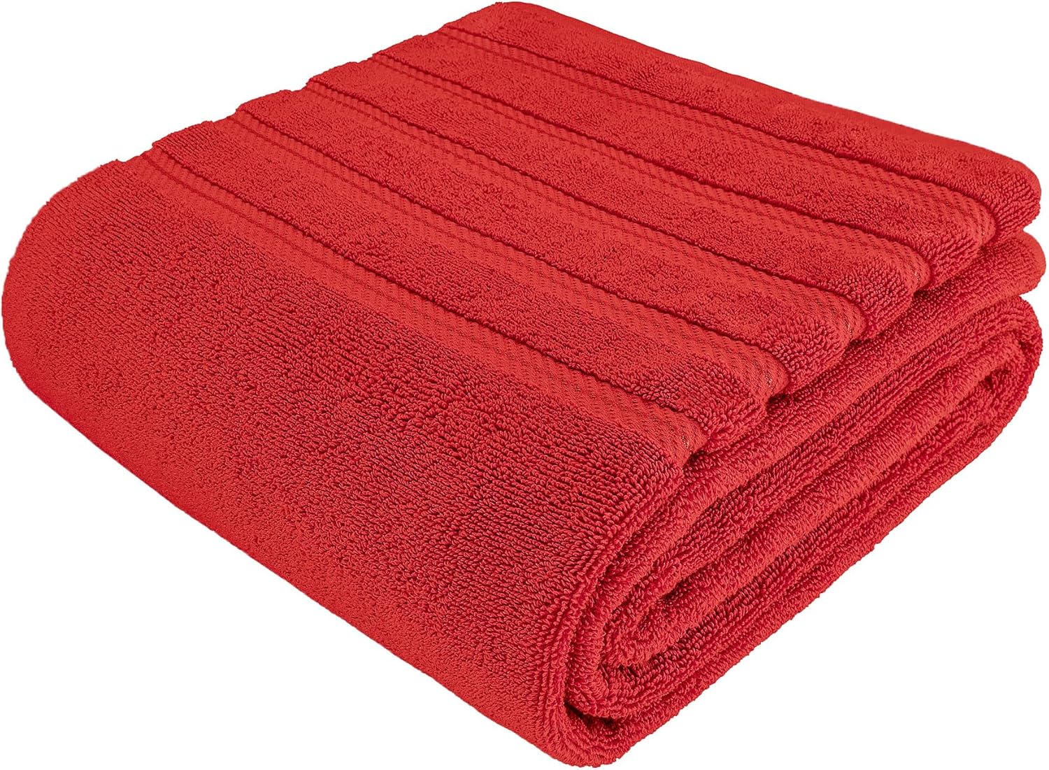 American Soft Linen Luxury 6 Piece Towel Set, 2 Bath Towels 2 Hand Towels 2 Washcloths, 100% Cotton Turkish Towels for Bathroom, Light Grey Towel Sets