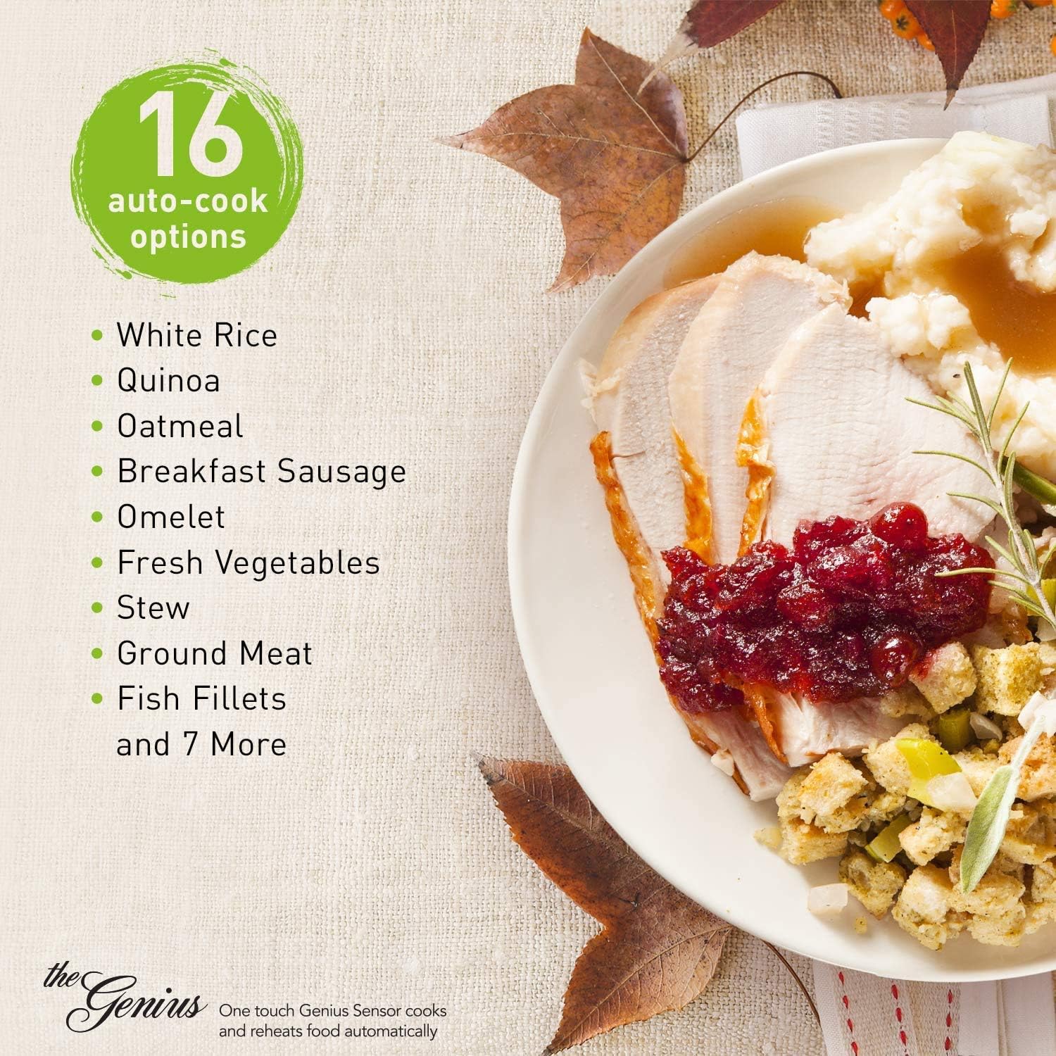 Panasonic Microwave Oven NN-SN686S Stainless Steel Countertop/Built-In with Inverter Technology and Genius Sensor, 1.2 Cubic Foot, 1200W