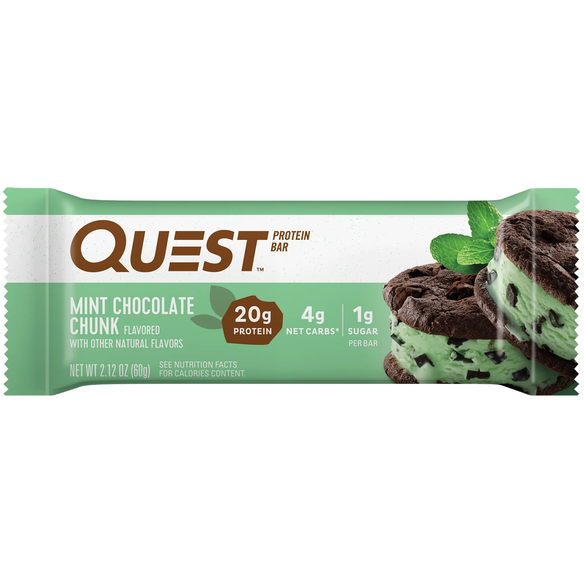 Mint Chocolate Chunk Protein Bars