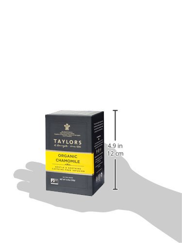 Taylors of Harrogate Organic Peppermint Herbal Tea, 50 Count