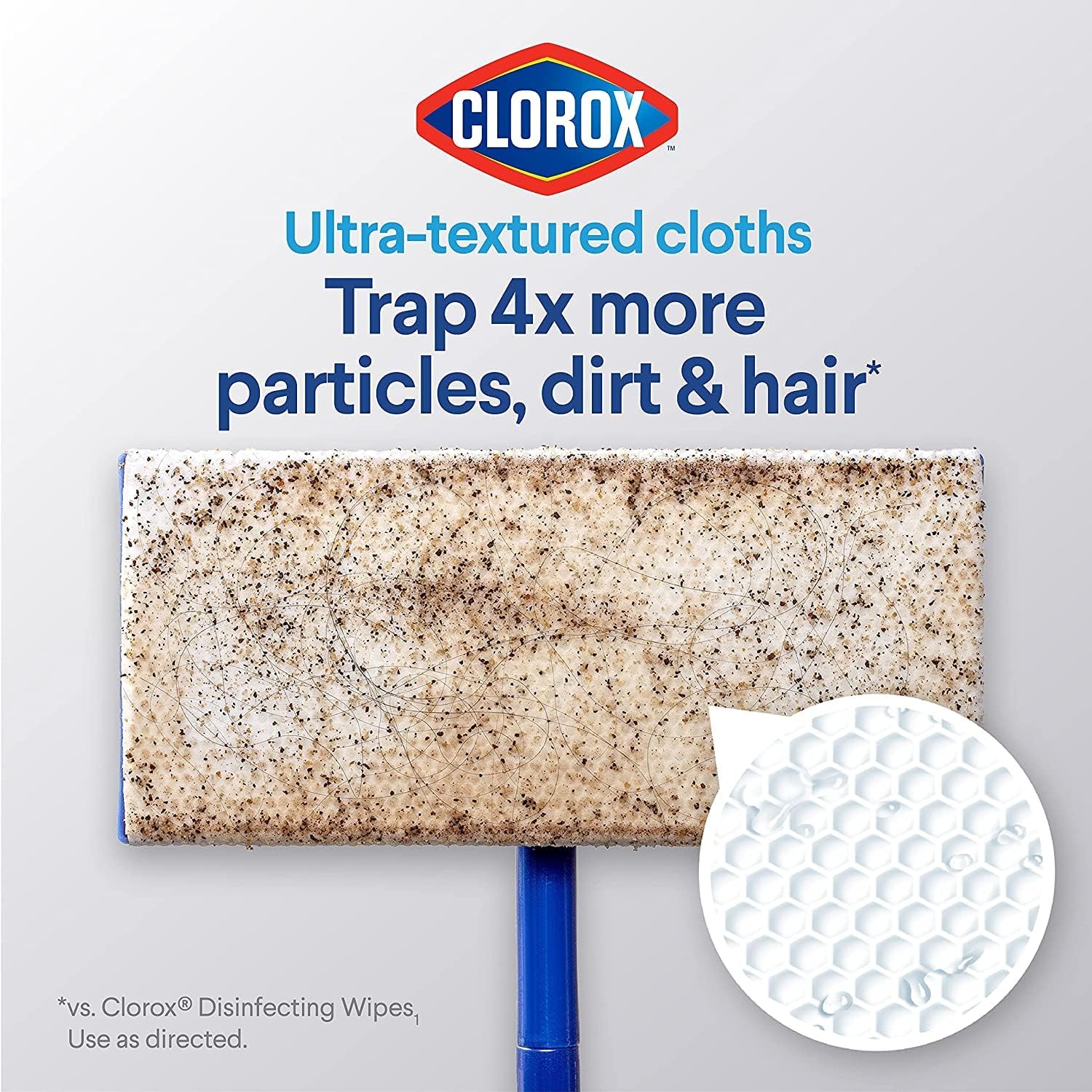 Clorox Disinfecting Mist, Lemon and Orange Blossom, Household Essentials, 1 Spray Bottle and 1 Refill, 16 Fl Oz Each