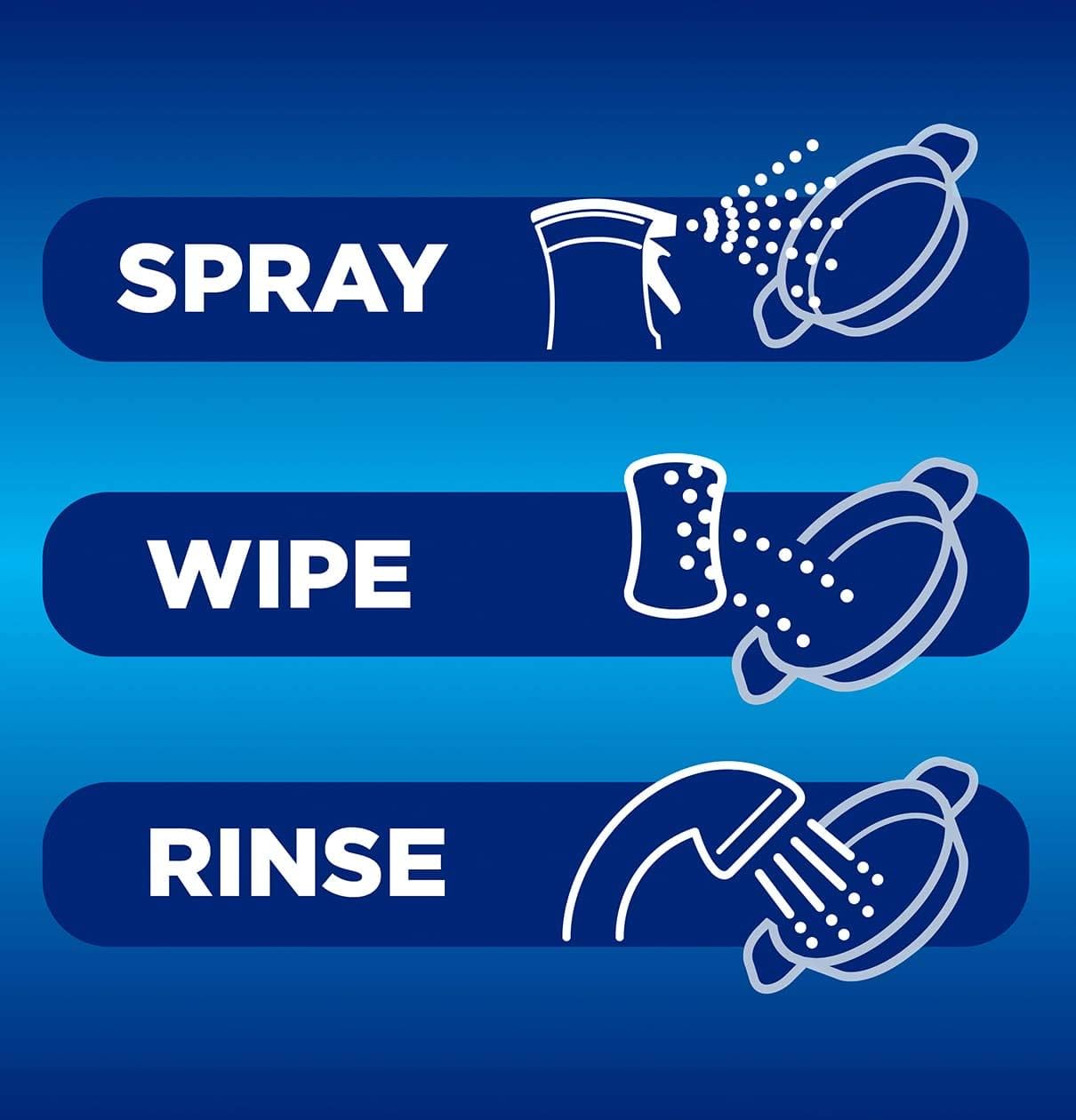 Dawn Platinum Powerwash Dish Spray, Dish Soap, Fresh Scent Bundle, 1 Spray (16oz) + 3 Refills (16oz each)