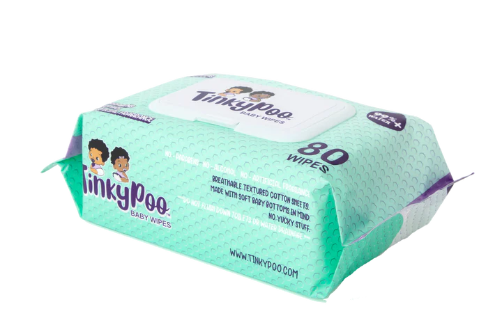 TinkyPoo Baby Wipes 1 pack (80 wipes)