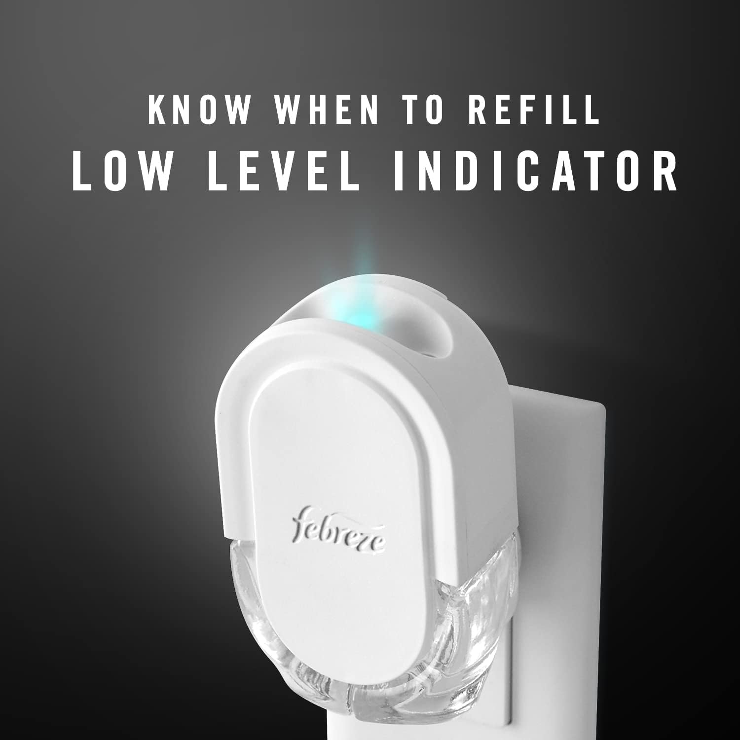 Febreze Unstopables Odor-Fighting Plug Air Freshener, Fresh, (3) .87 fl. oz. Oil Refills