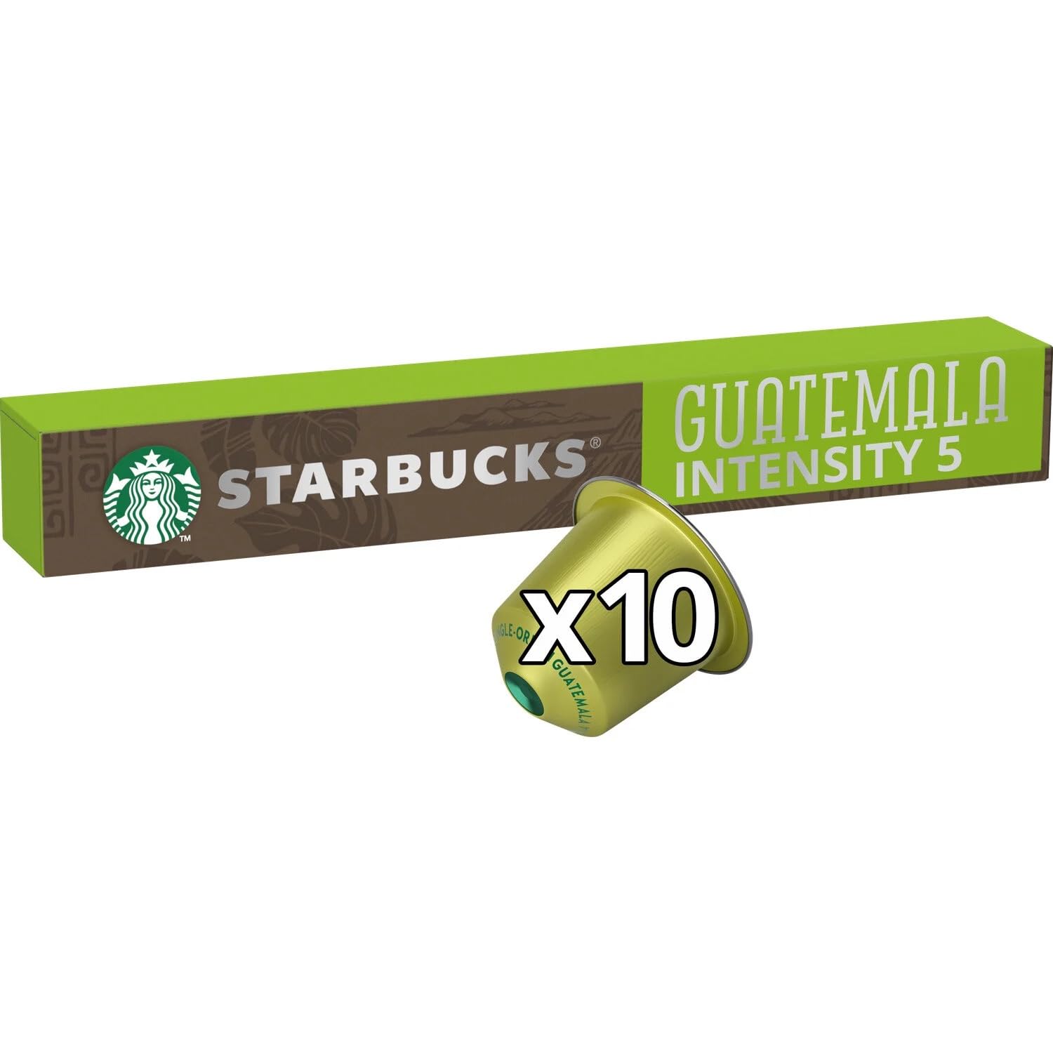 Starbucks by Nespresso Original Line Dark Roast Espresso, 50-count Espresso Pods