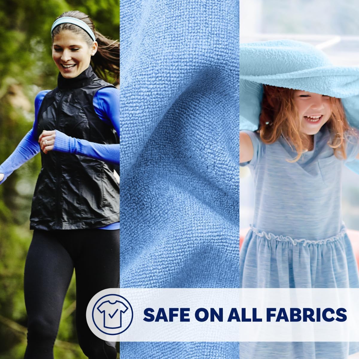 Downy Rinse & Refresh Laundry Odor Remover And Fabric Softener, Cool Cotton, 48 Fl Oz, HE Compatible Laundry Sanitizer, Safe On All Fabrics, Fabric Softener Liquid