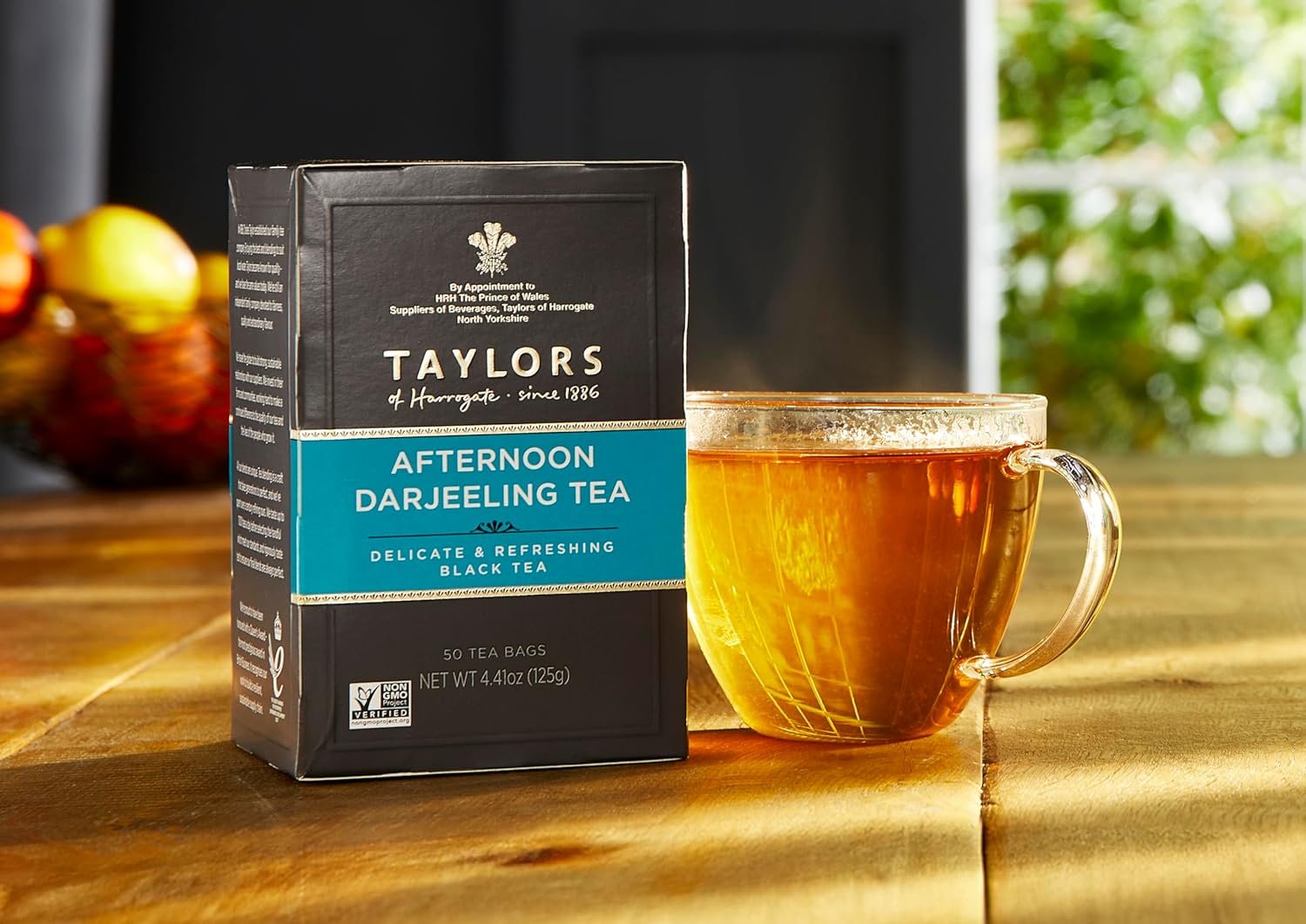 Taylors of Harrogate Organic Peppermint Herbal Tea, 50 Count