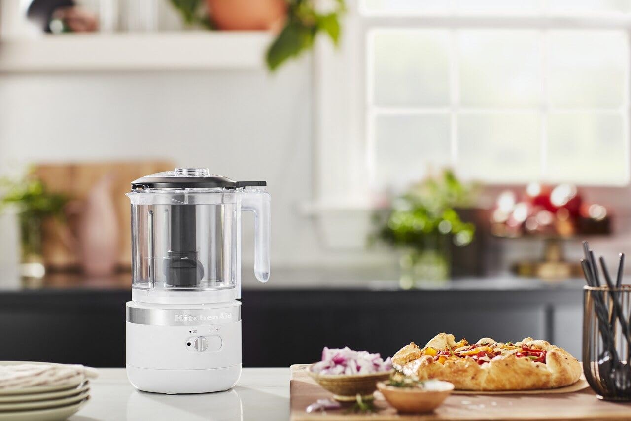 KitchenAid 5 Cup Food Chopper - KFC0516, Empire Red