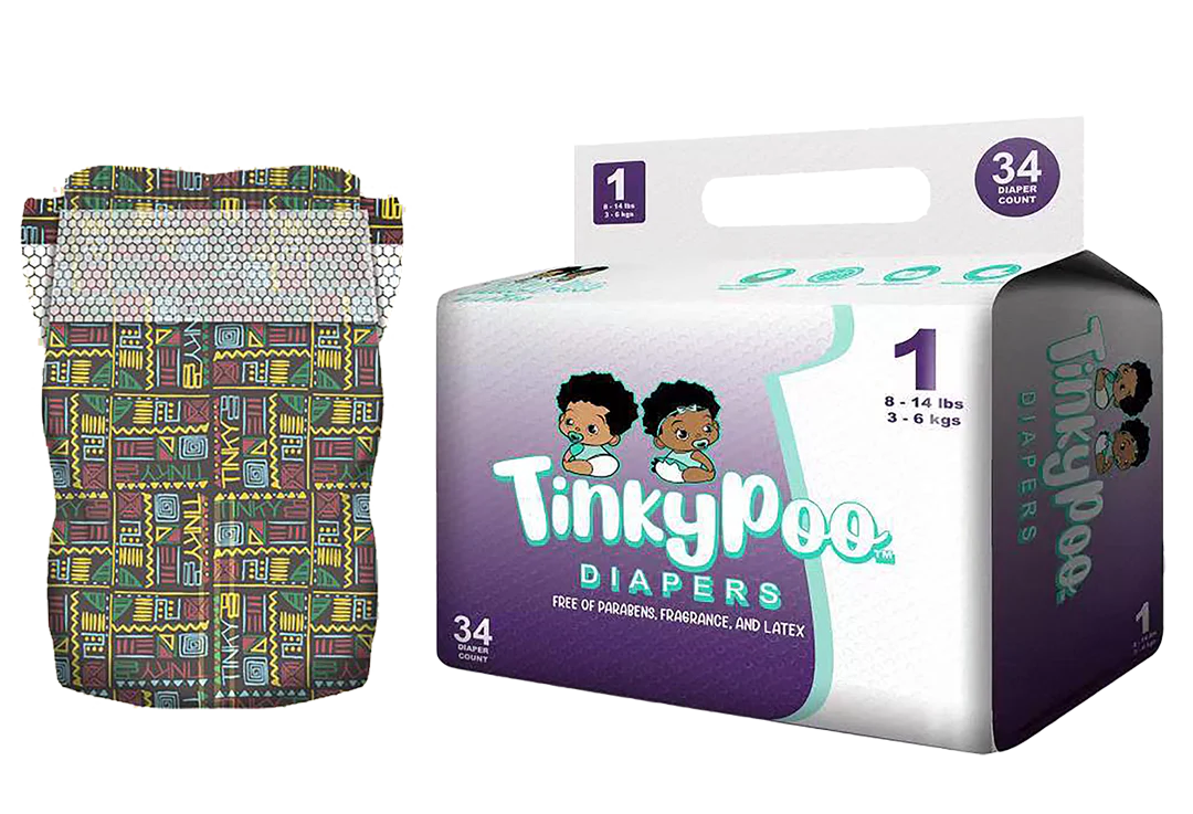 TinkyPoo Tribal Diapers