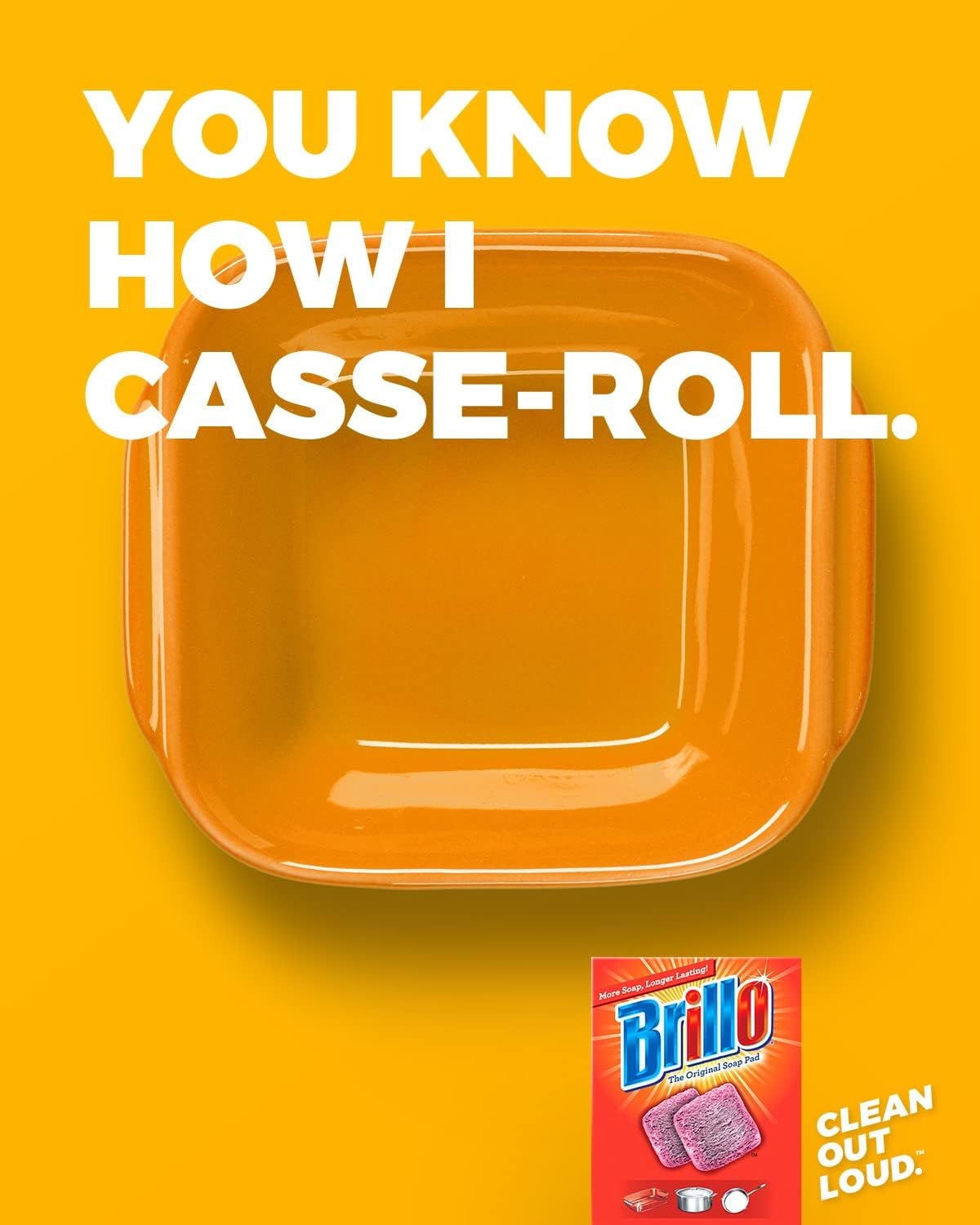 Brillo Steel Wool Soap Pads, Long Lasting, Original Scent Cleaning, 18 Count (Original, 18 Count (Pack of 2))