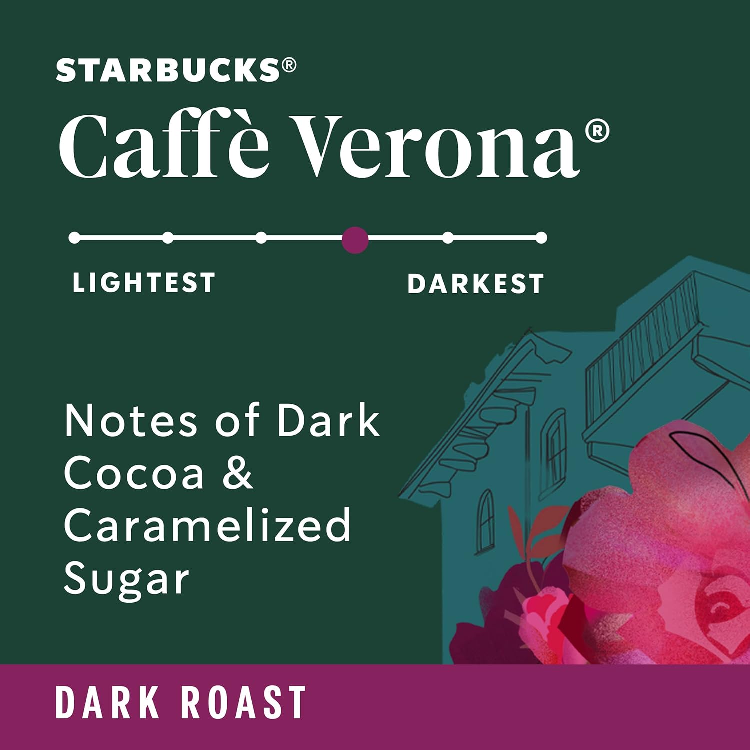 Starbucks Whole Bean Coffee, Dark Roast Coffee, Espresso Roast, 100% Arabica, 1 bag (40 oz)