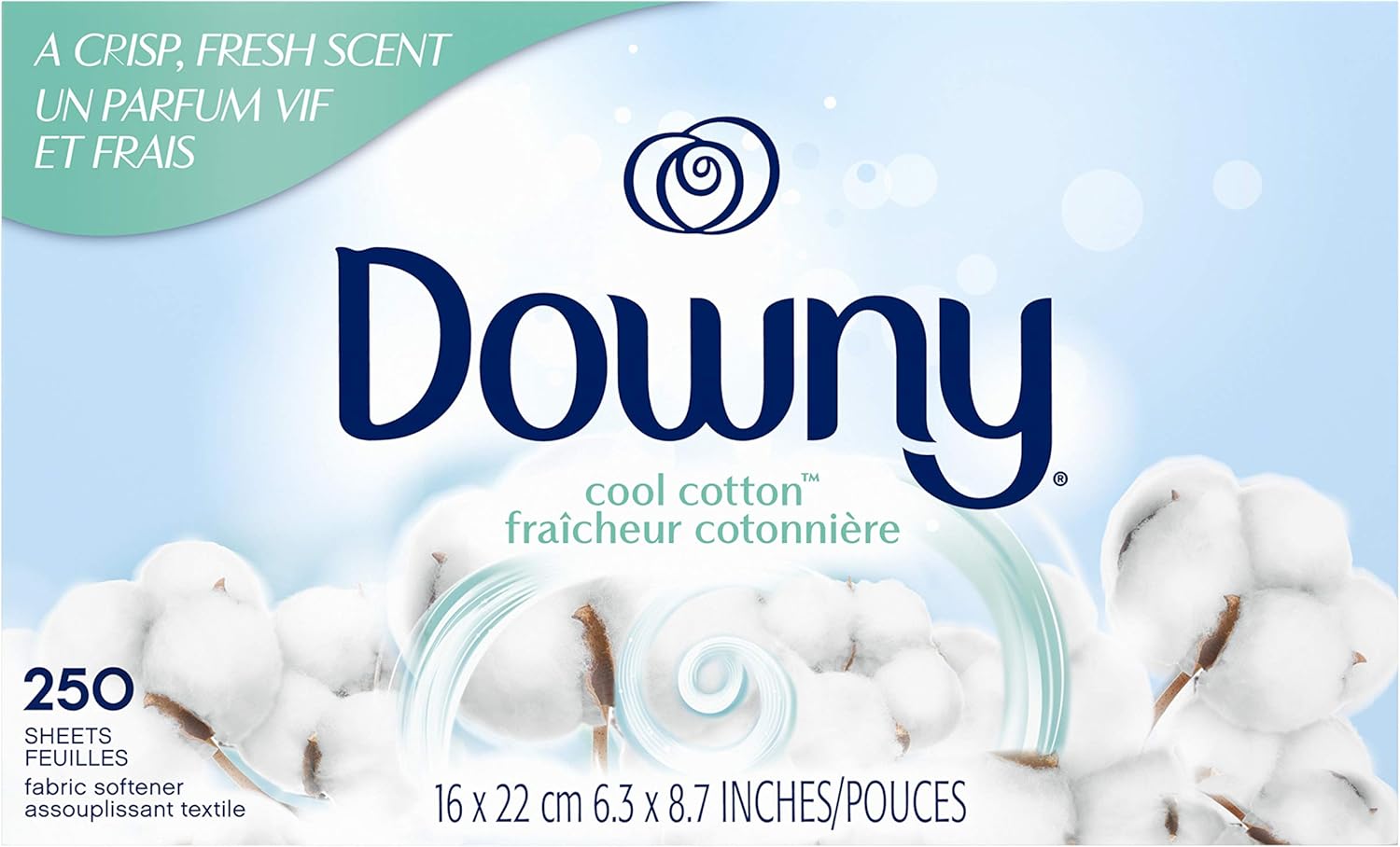 Downy Dryer Sheets Laundry Fabric Softener, April Fresh, 240 count
