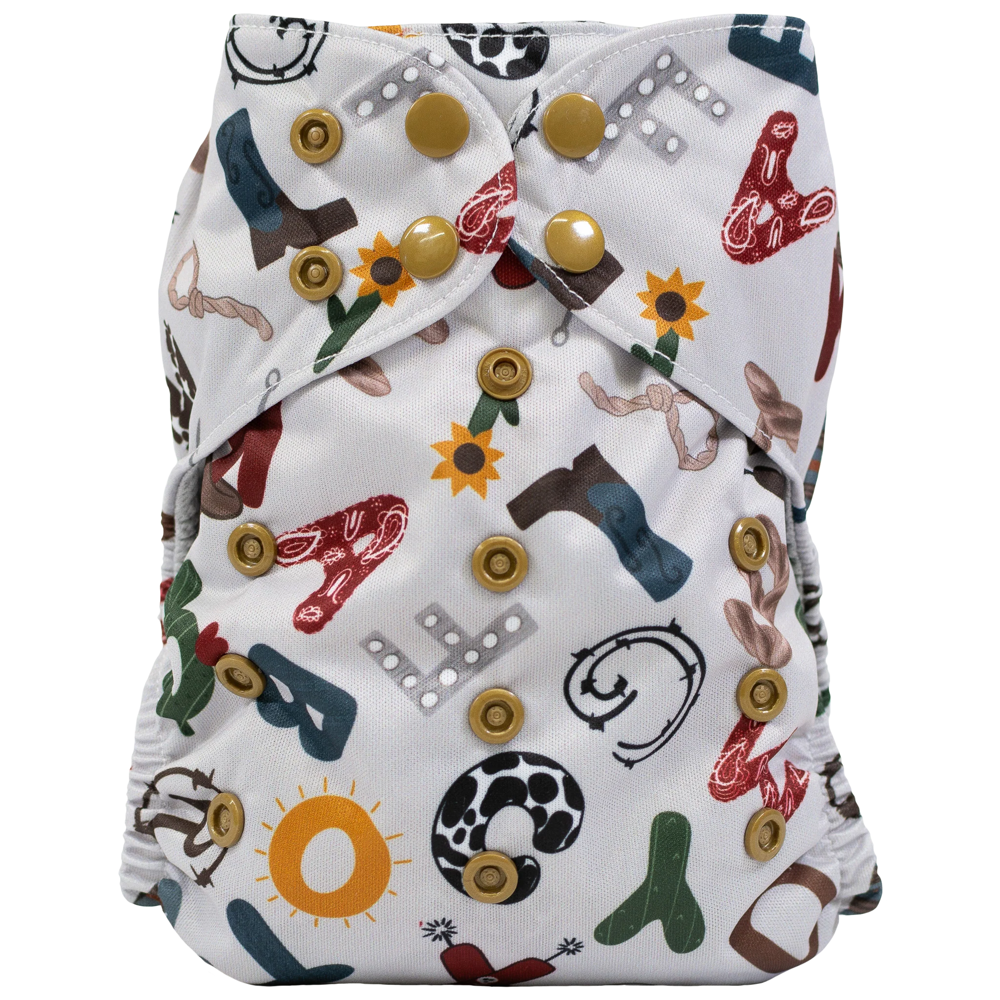 Texas Tushies Slim Fit Pocket Cloth Diaper