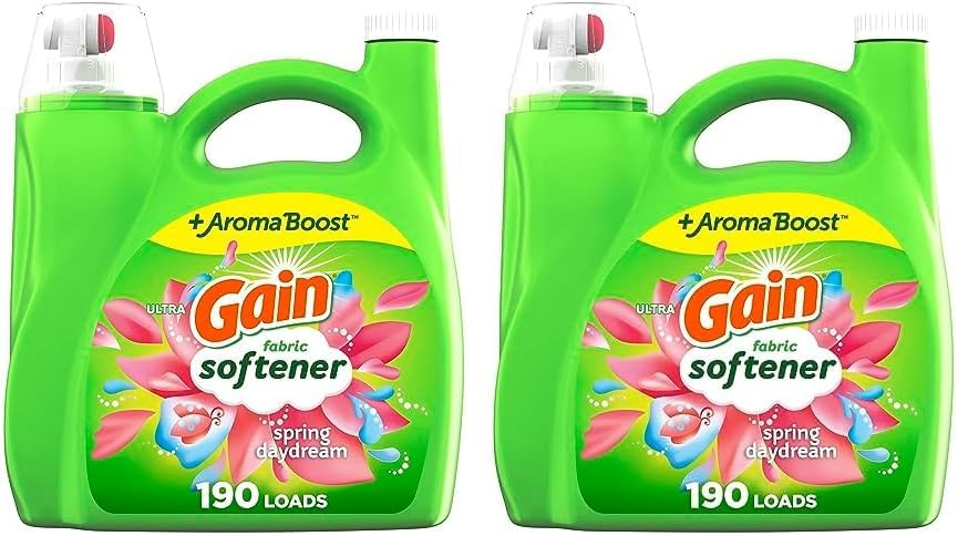 Gain Fabric Softener, Spring Daydream, 140 fl oz, 190 Loads