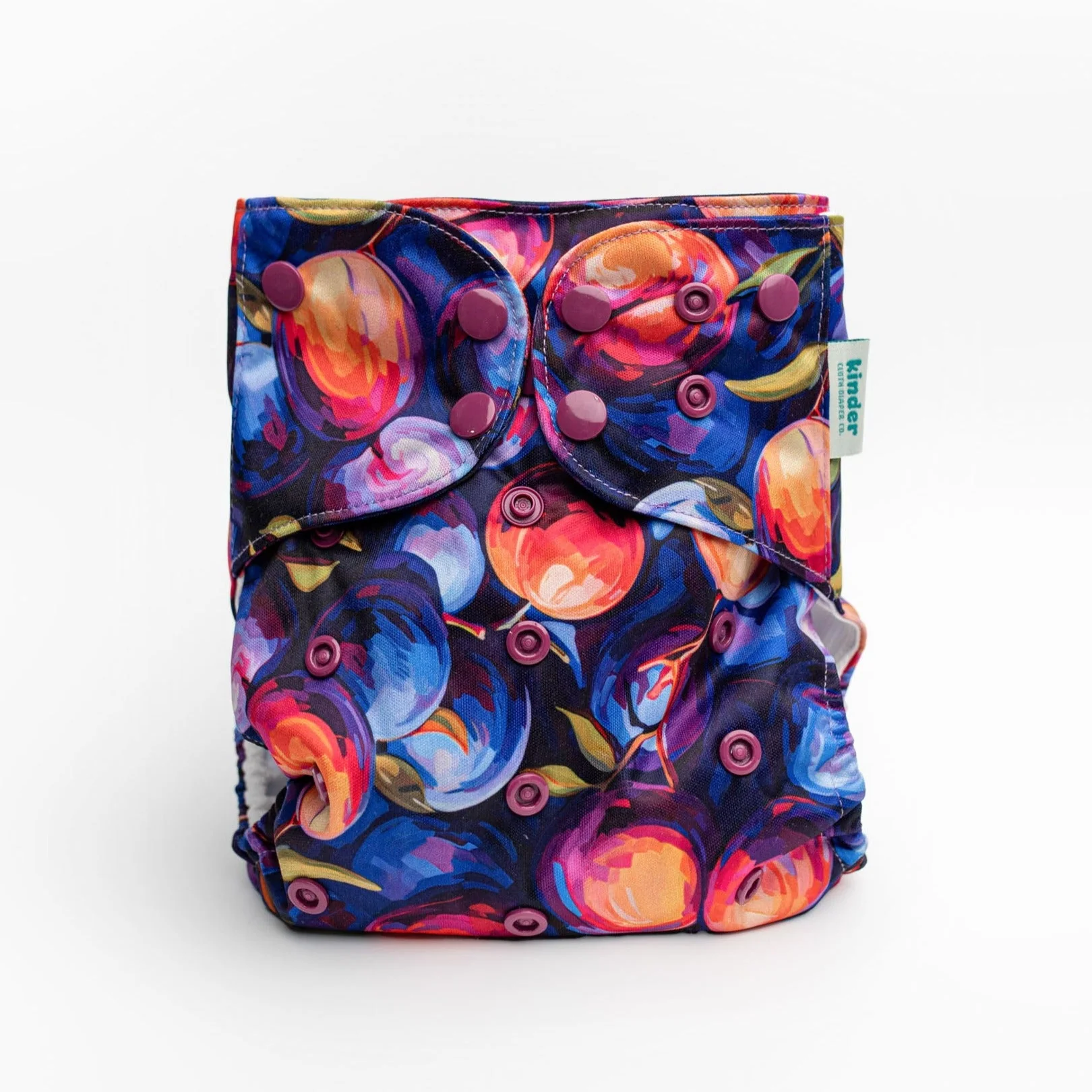 Kinder Cloth Diaper Co. Patterned Pocket Cloth Diaper with Athletic Wicking Jersey