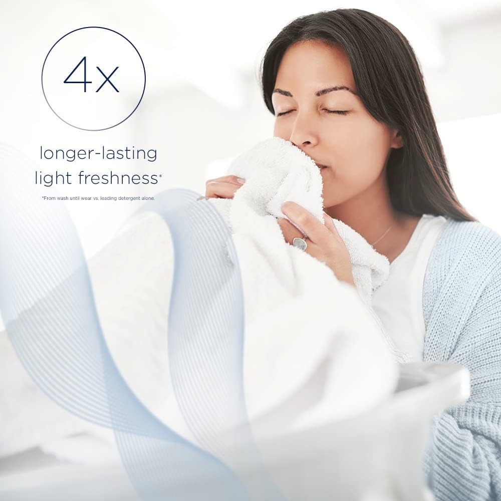 Downy Light In Wash Scent Booster Beads, Ocean Mist Scent, 24 oz, Downy Scent Booster Beads, Laundry Beads, No Heavy Perfumes