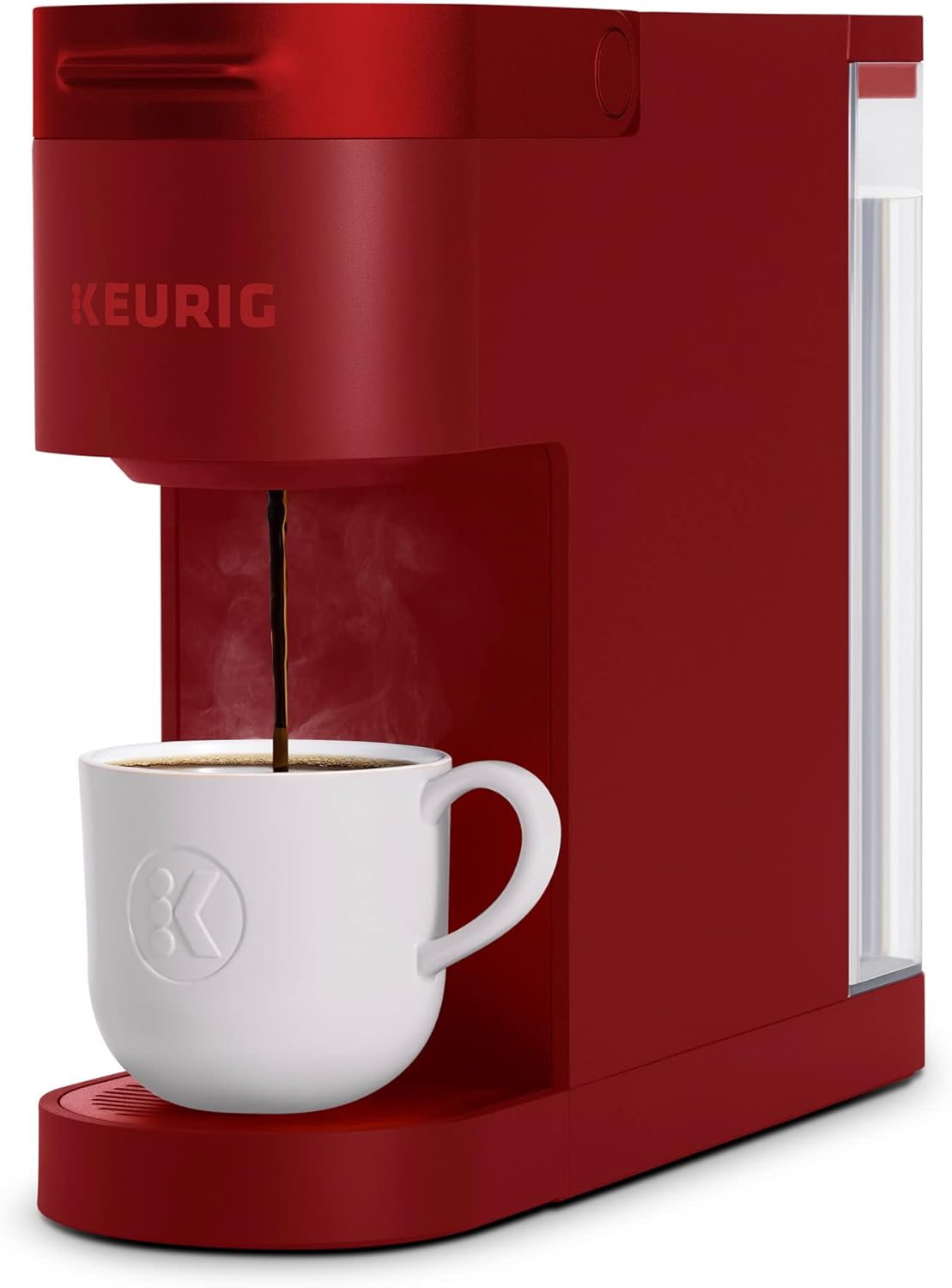 Keurig K-Slim Single Serve K-Cup Pod Coffee Maker, Multistream Technology, 3 Brew Sizes, Slim and Sleek Design, 46oz Removable Reservoir, Black