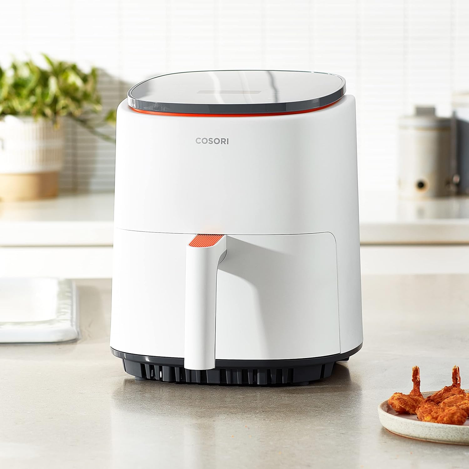 COSORI 2.1Qt Air Fryer, Small 4-in-1 Air Fryer Perfect for Simple Meals and Snack, Easy to Leftover Food to Crispy, 97% Less Oil, 30 In-App Recipes, Nonstick & Dishwasher Safe Basket