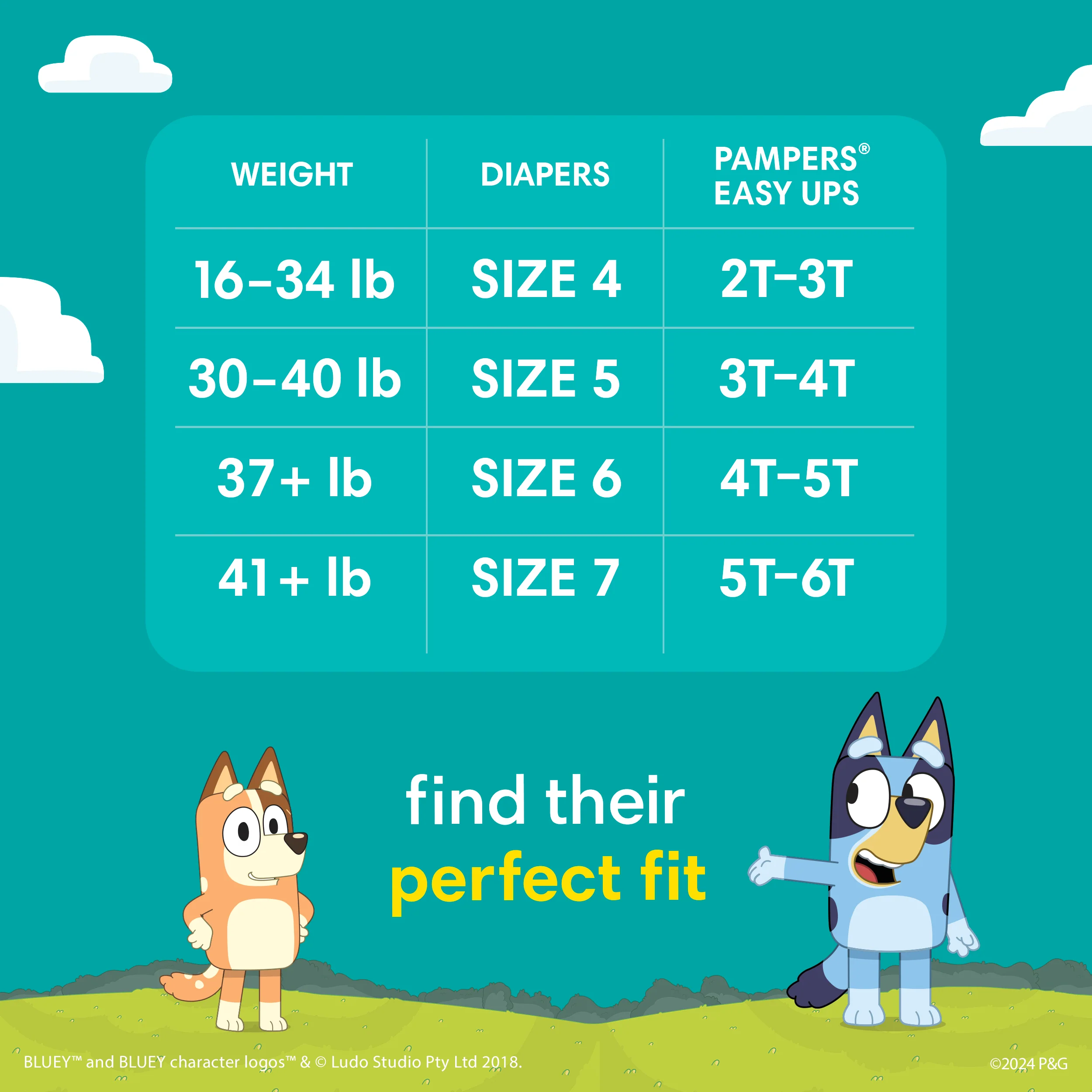 Pampers Easy Ups Training Underwear Boys Size 6 4T-5T 18 Count