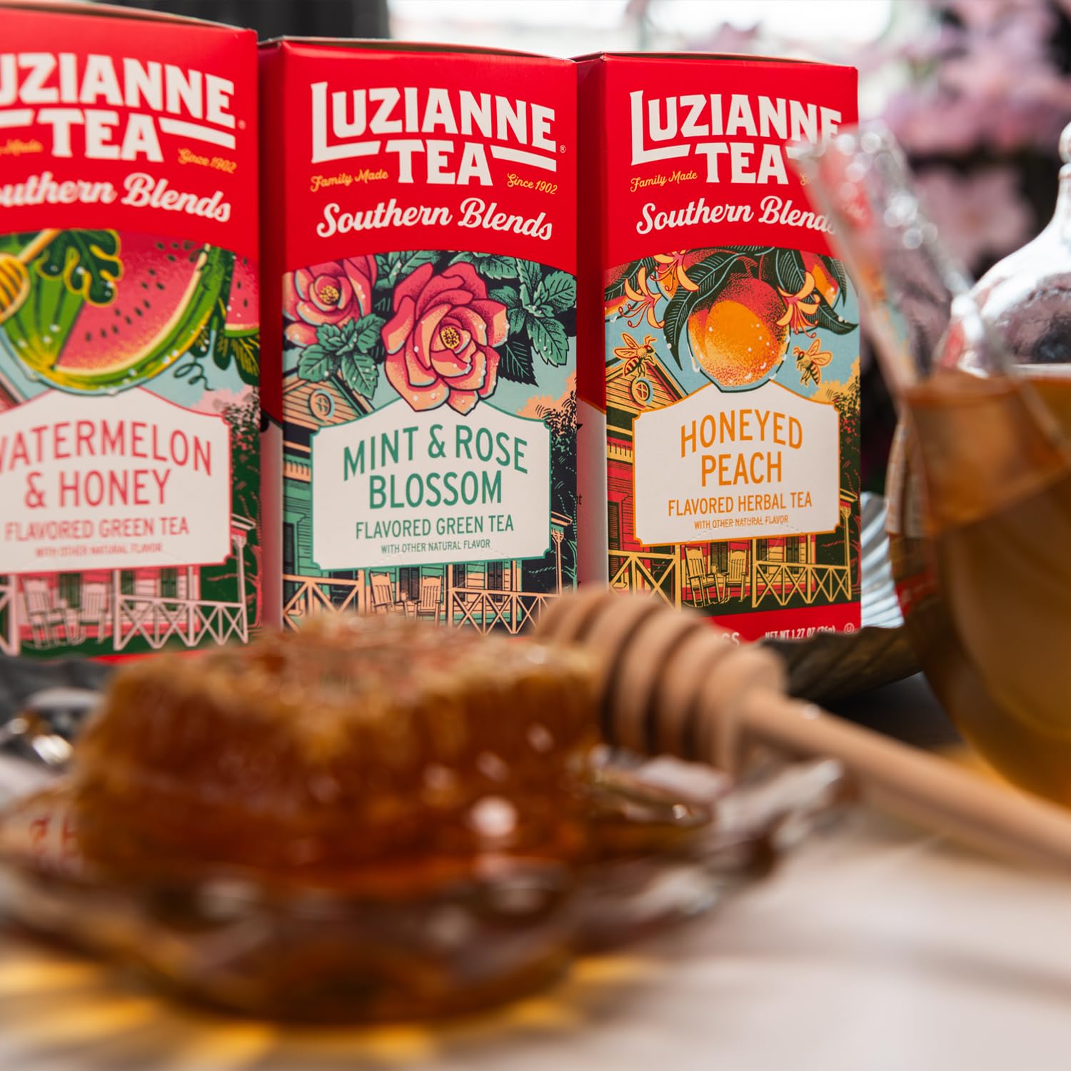 Luzianne Unsweetened Iced Tea Bags, Gallon Size, 24ct Box (Pack of 1)
