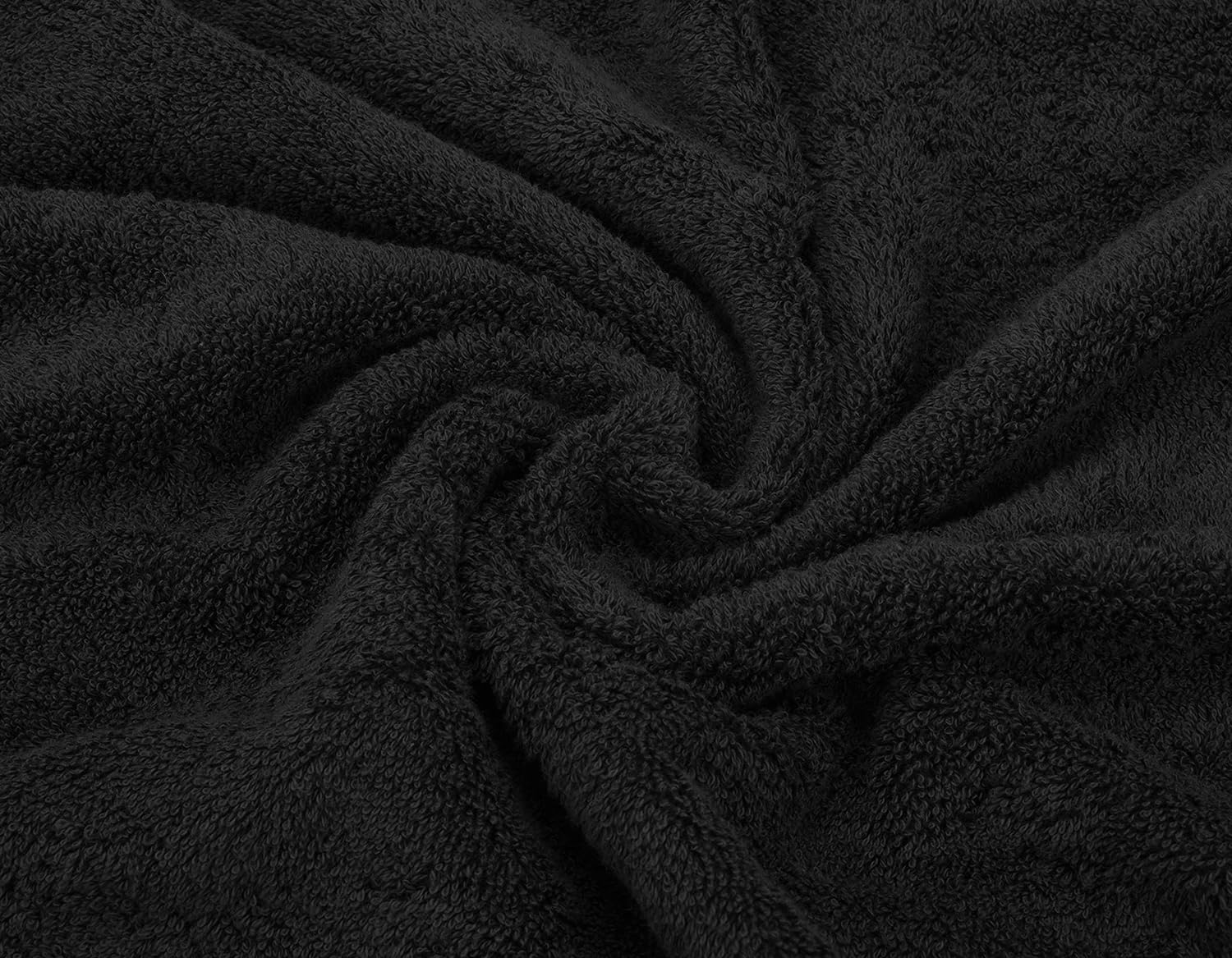 American Soft Linen Luxury 6 Piece Towel Set, 2 Bath Towels 2 Hand Towels 2 Washcloths, 100% Cotton Turkish Towels for Bathroom, Light Grey Towel Sets