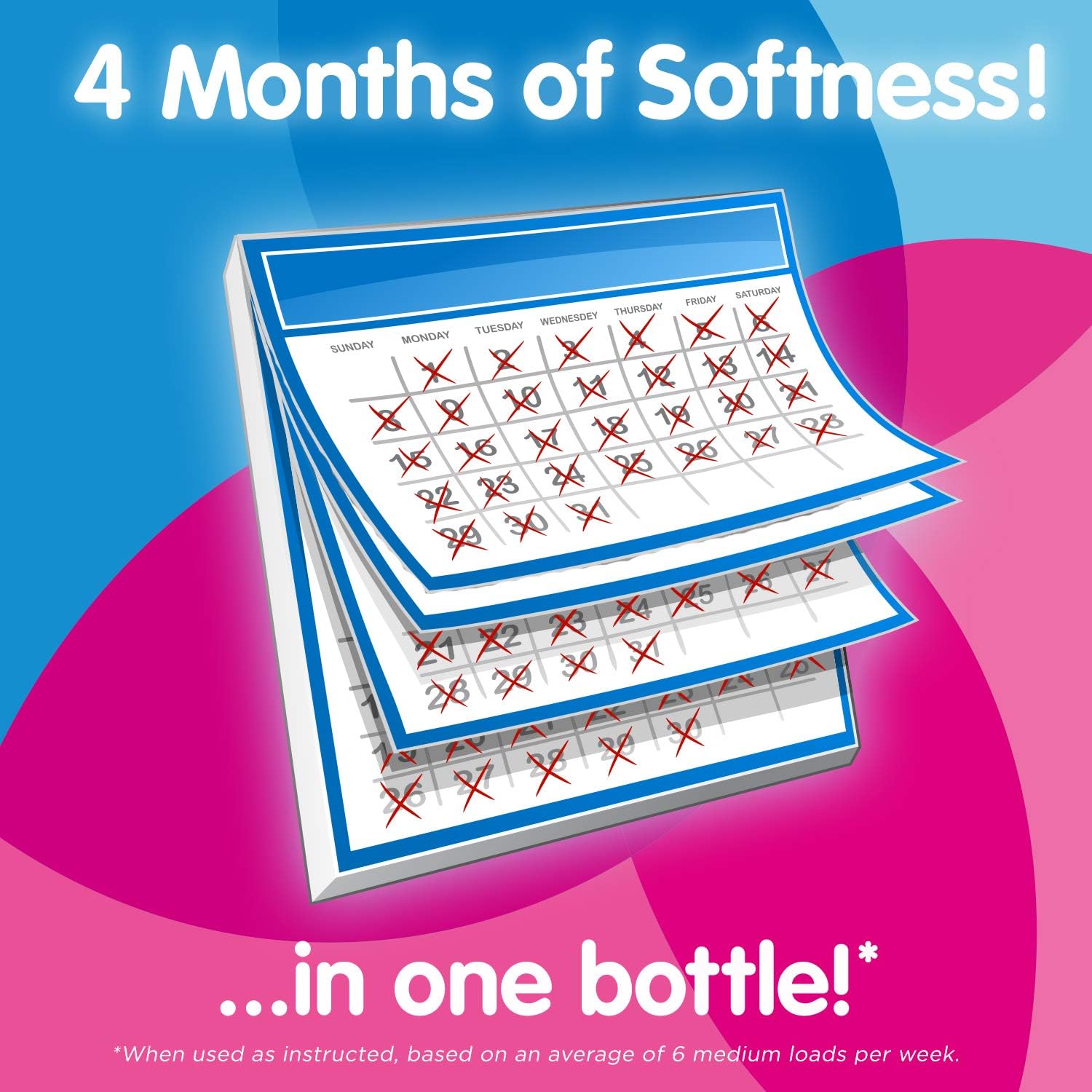 Snuggle Liquid Fabric Softener, SuperFresh Original, Eliminates Tough Odors, 2X Concentrated, 150 Loads