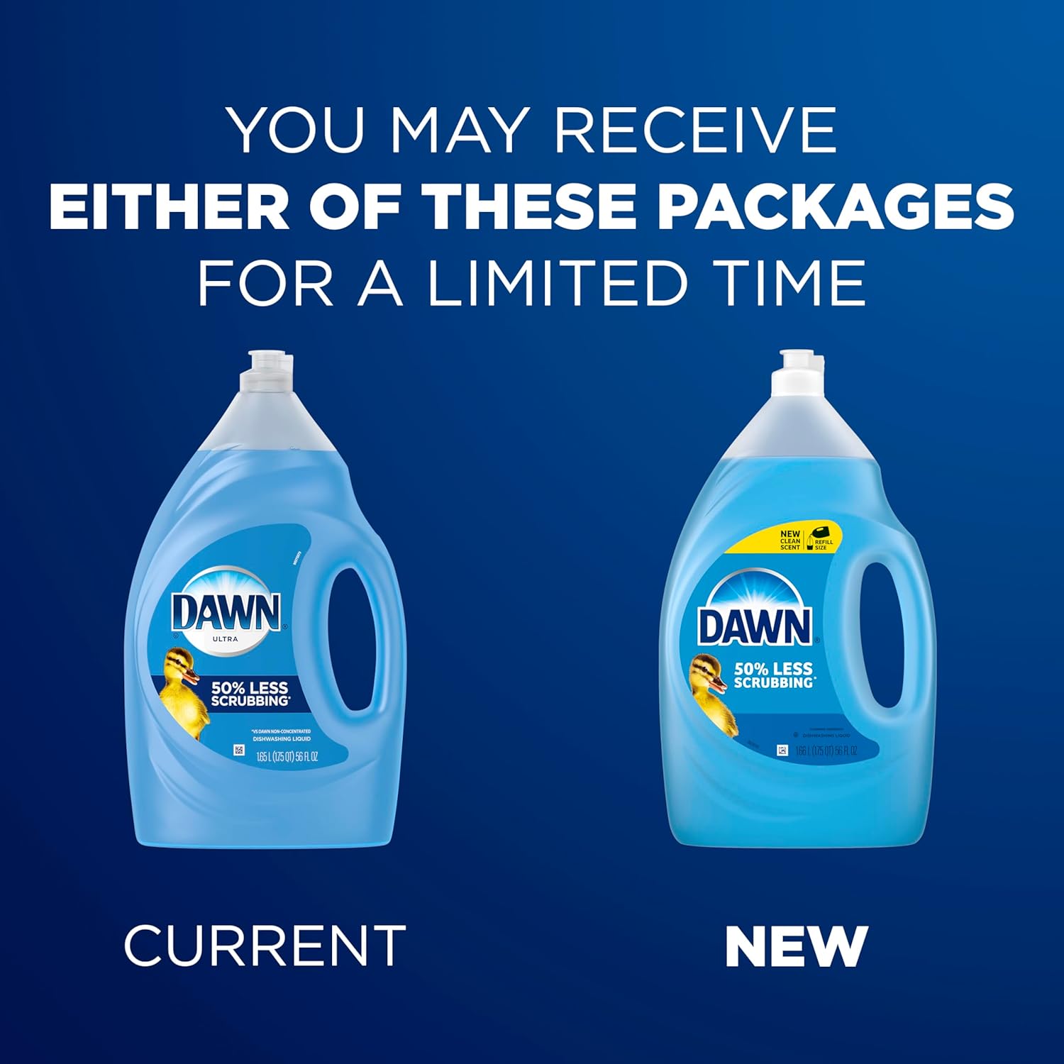 Dawn Dish Soap Ultra Dishwashing Liquid, Dish Soap Refill, Original Scent, 56 Fl Oz (Pack of 2)