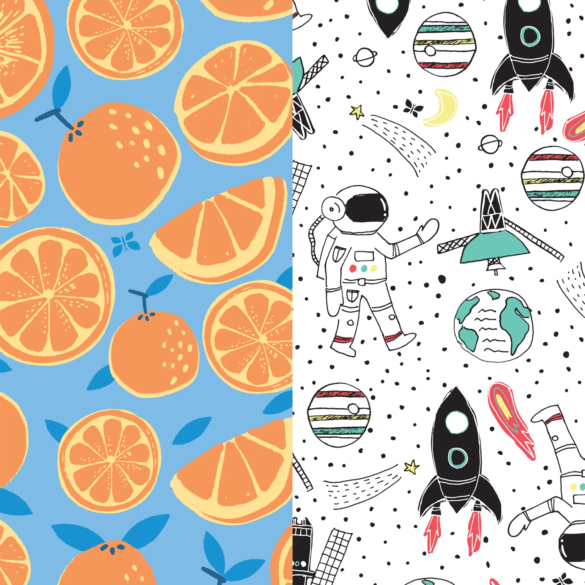 The Honest Company Club Box Size 4 60Ct Space Travel Orange You Cute