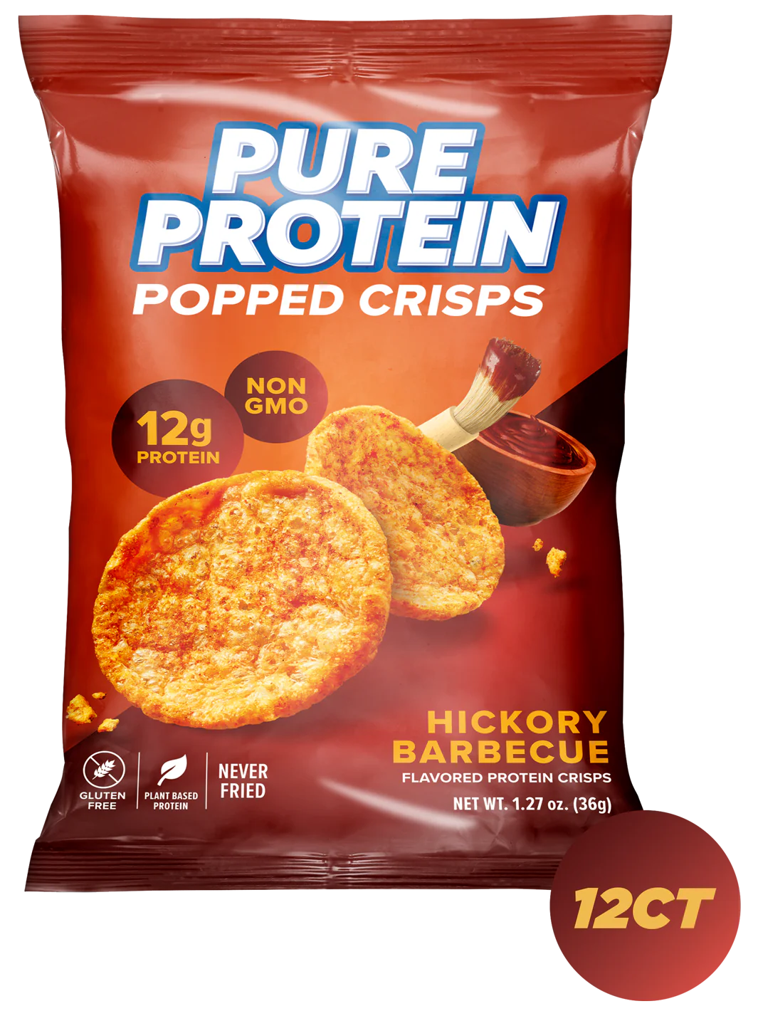 Hickory Barbecue Popped Crisps