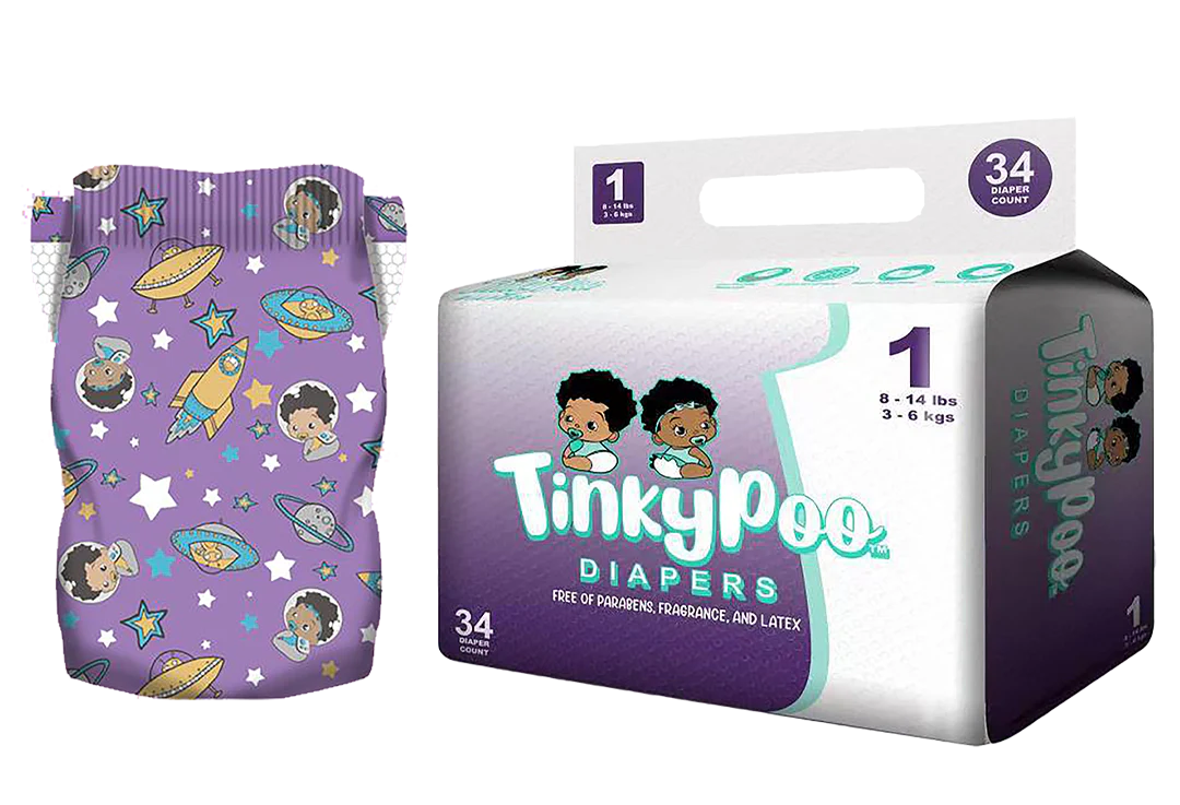 TinkyPoo Space Traveler Diapers