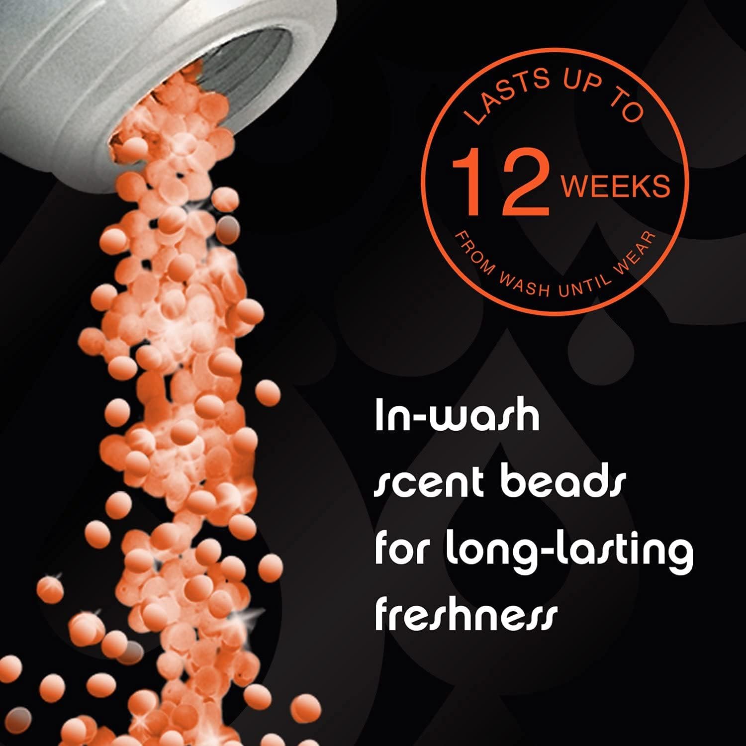Downy Unstopables In Wash Scent Booster Beads, Fresh Scent, 24 oz, Downy Scent Booster Beads, Unstoppable Laundry Beads, Odor Protection