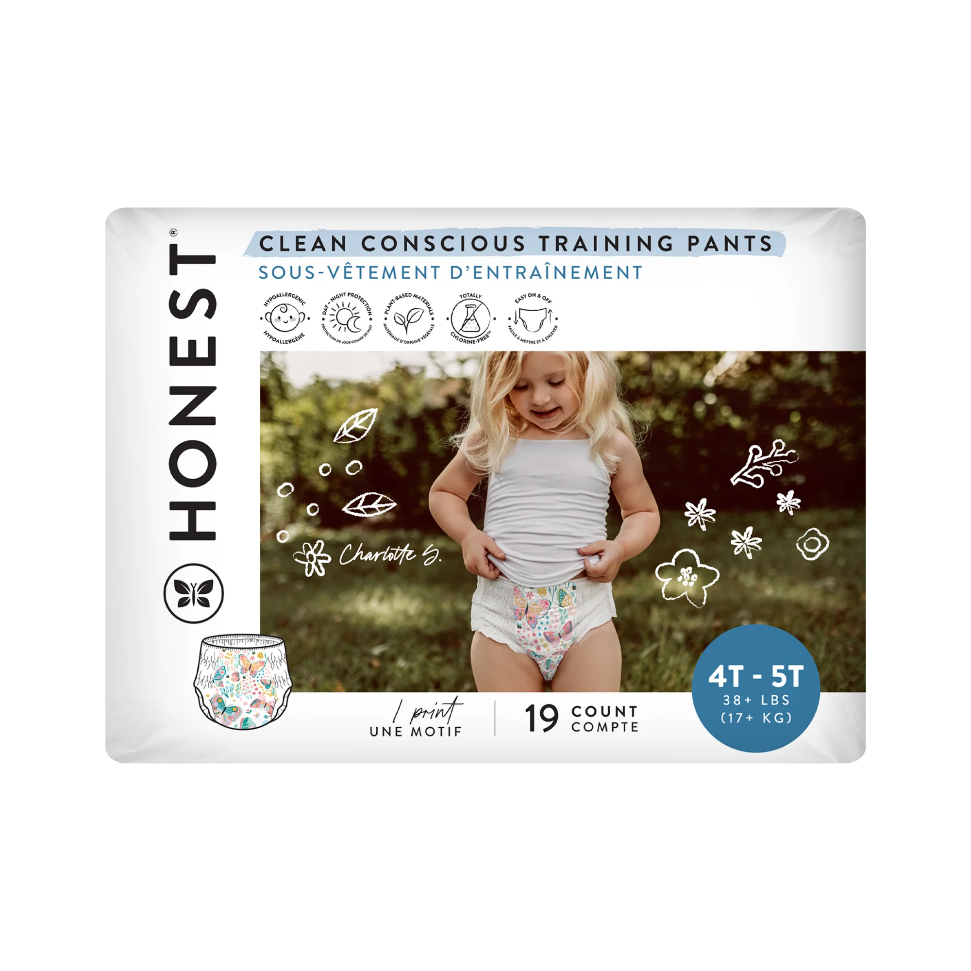 The Honest Company Training Pant Fairy