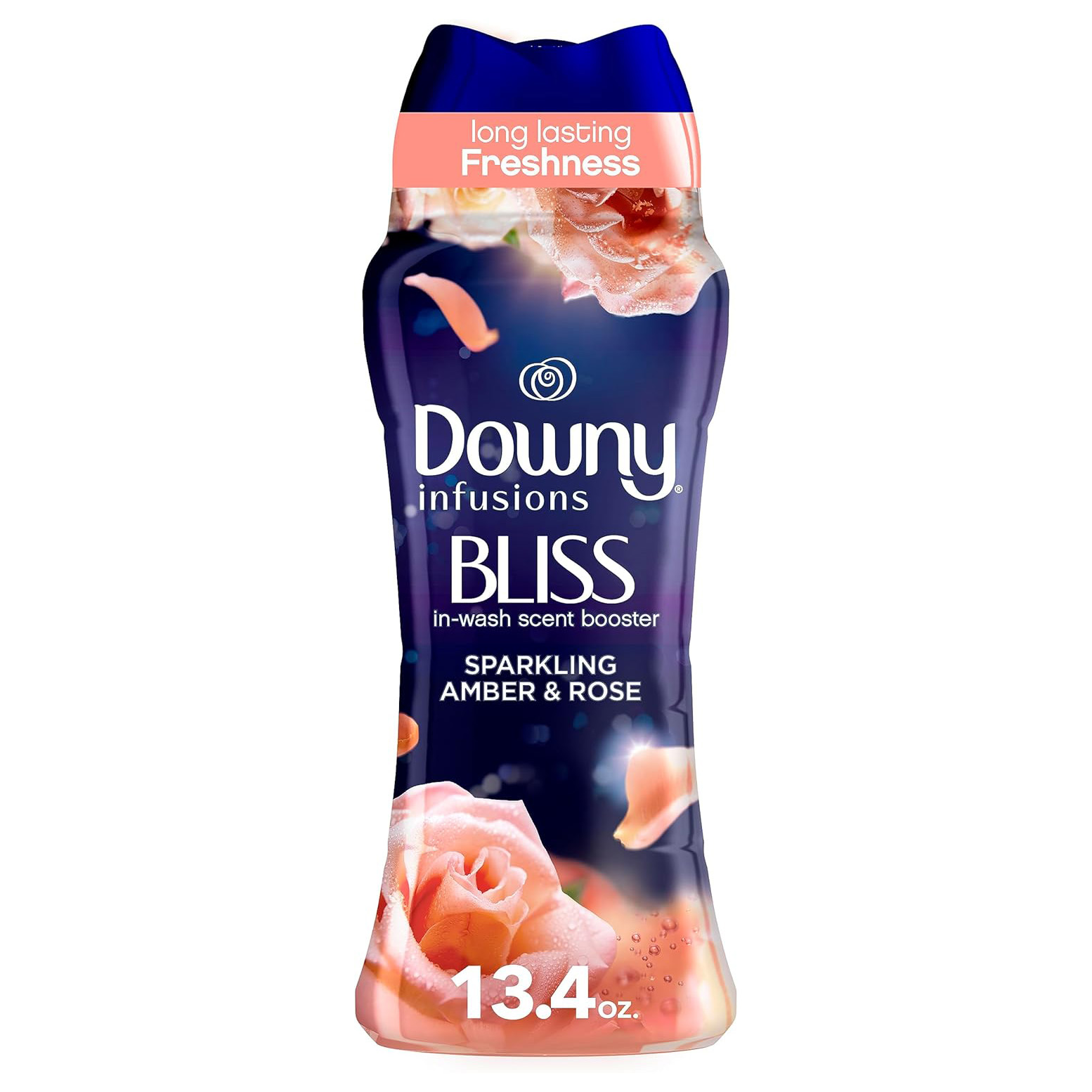 Downy Infusions In Wash Scent Booster Beads, CALM, Soothing Lavender and Vanilla Bean Scent, 24 oz Laundry Beads
