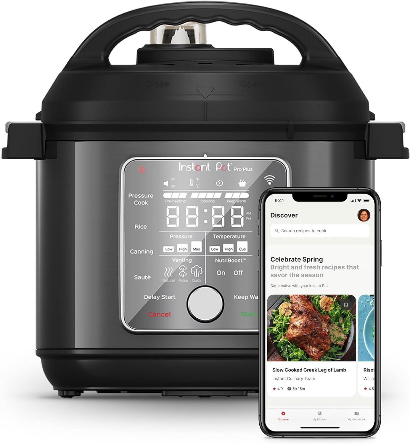 Instant Pot Duo Plus 9-in-1 Electric Pressure Cooker,