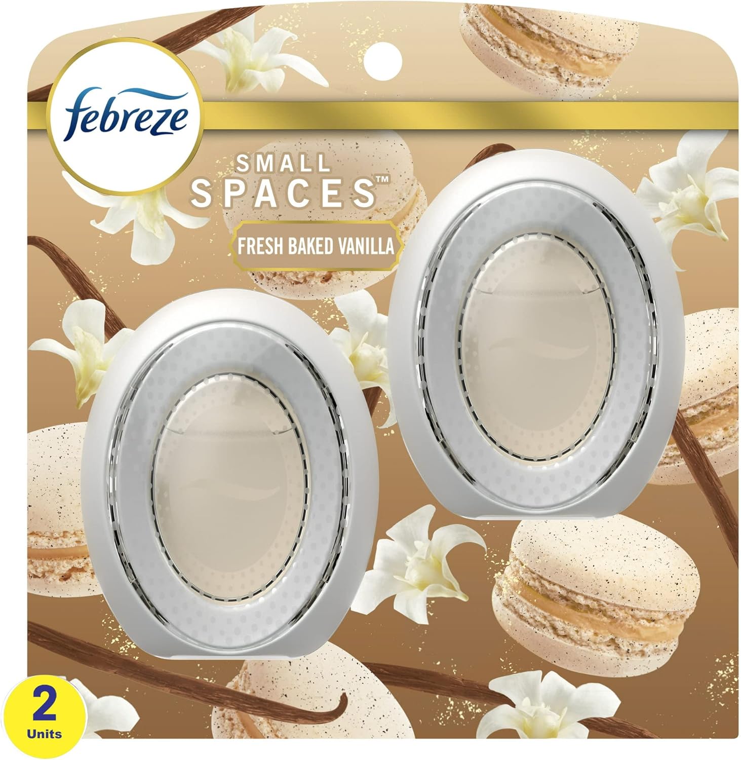 Febreze Small Spaces Air Freshener Linen & Sky, .25 fl. oz., Pack of 4