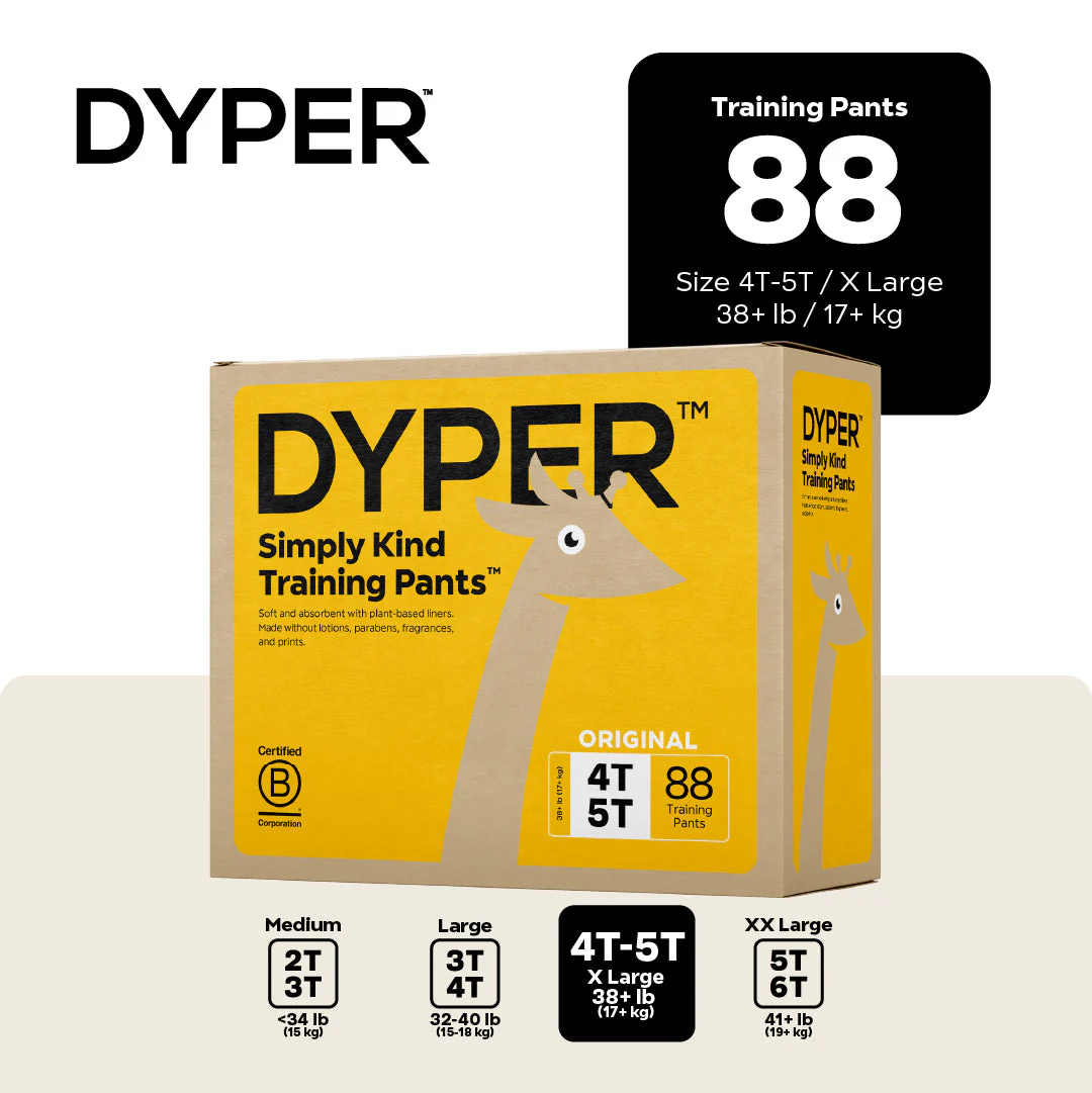 DYPER Training Pants Monthly Box
