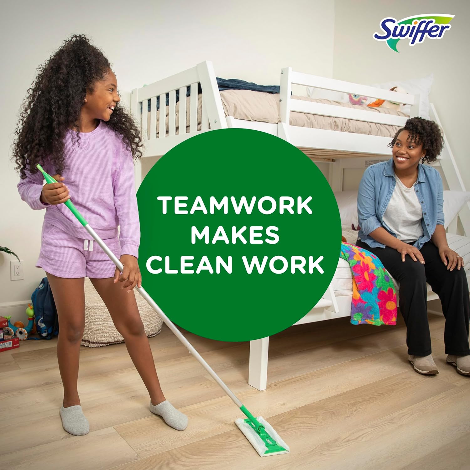 Swiffer Sweeper Dry Sweeping Pad, Multi Surface Refills for Dusters Floor Mop with Febreze Lavender Scent, 52 Count