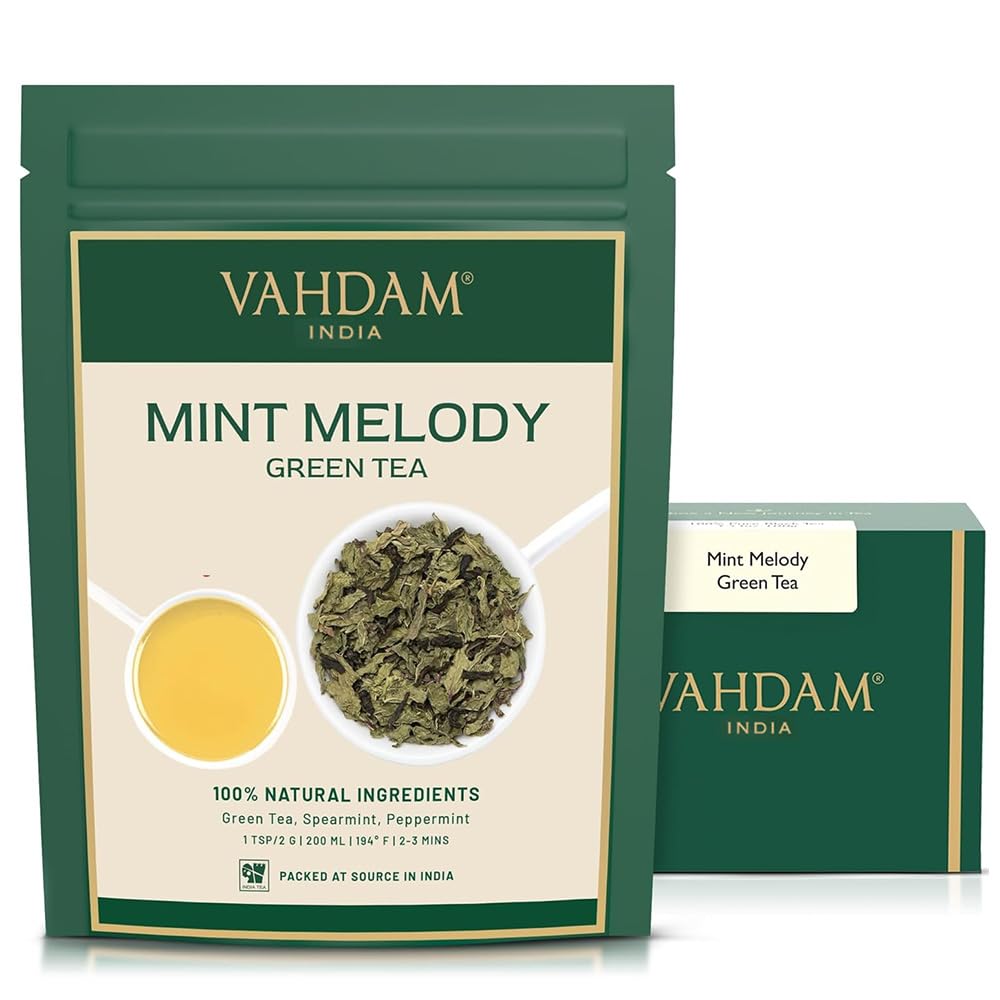 VAHDAM, Organic Turmeric Ginger Herbal Tea Bags (100 Pyramid Tea Bags) Caffeine Free, Non GMO, Gluten Free | 100% Pure Herbal Blend - Savory & Spicy | Plant-Based Tea Bags | Resealable Ziplock Pouch