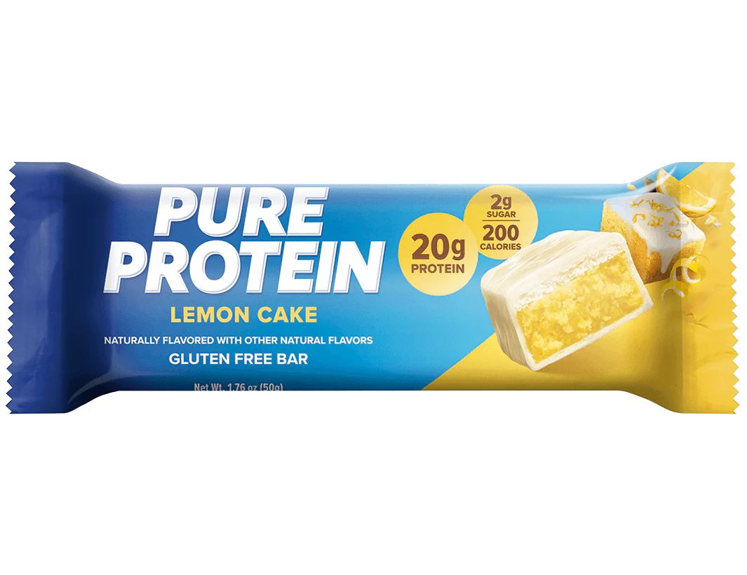 Lemon Cake Protein Bars