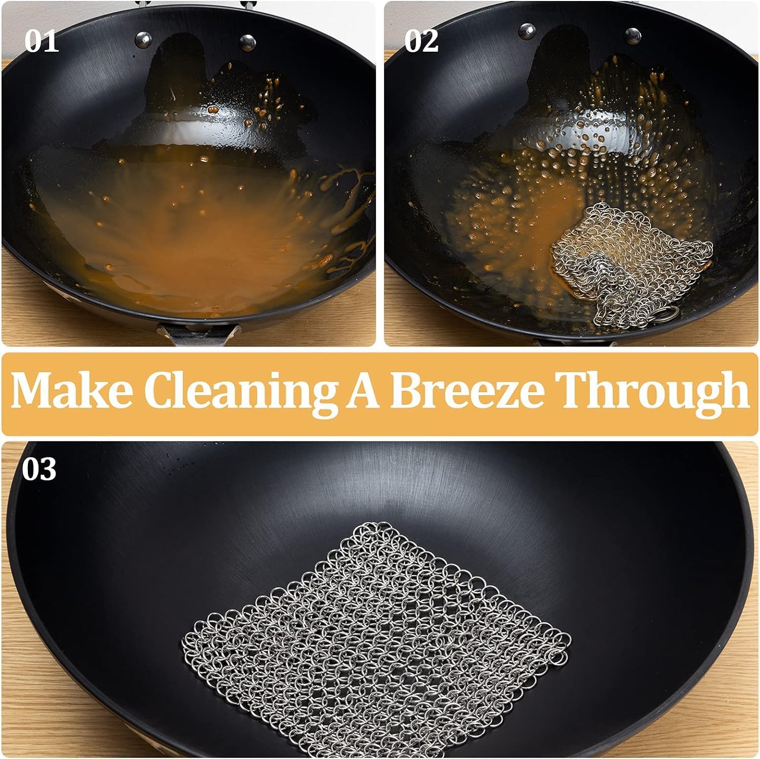 Amagabeli Cast Iron Cleaner 8