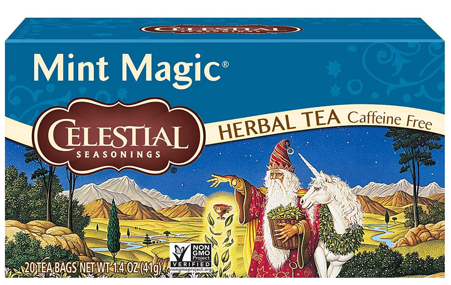 Celestial Seasonings Bengal Spice Herbal Tea, Caffeine Free, 20 Tea Bags Box, (Pack of 6)