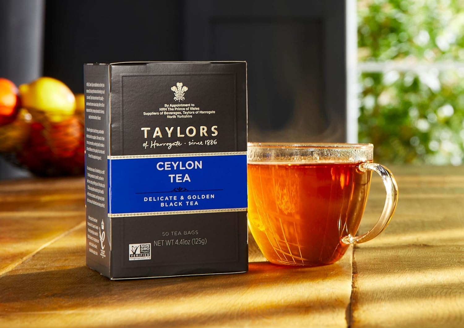 Taylors of Harrogate Organic Peppermint Herbal Tea, 50 Count