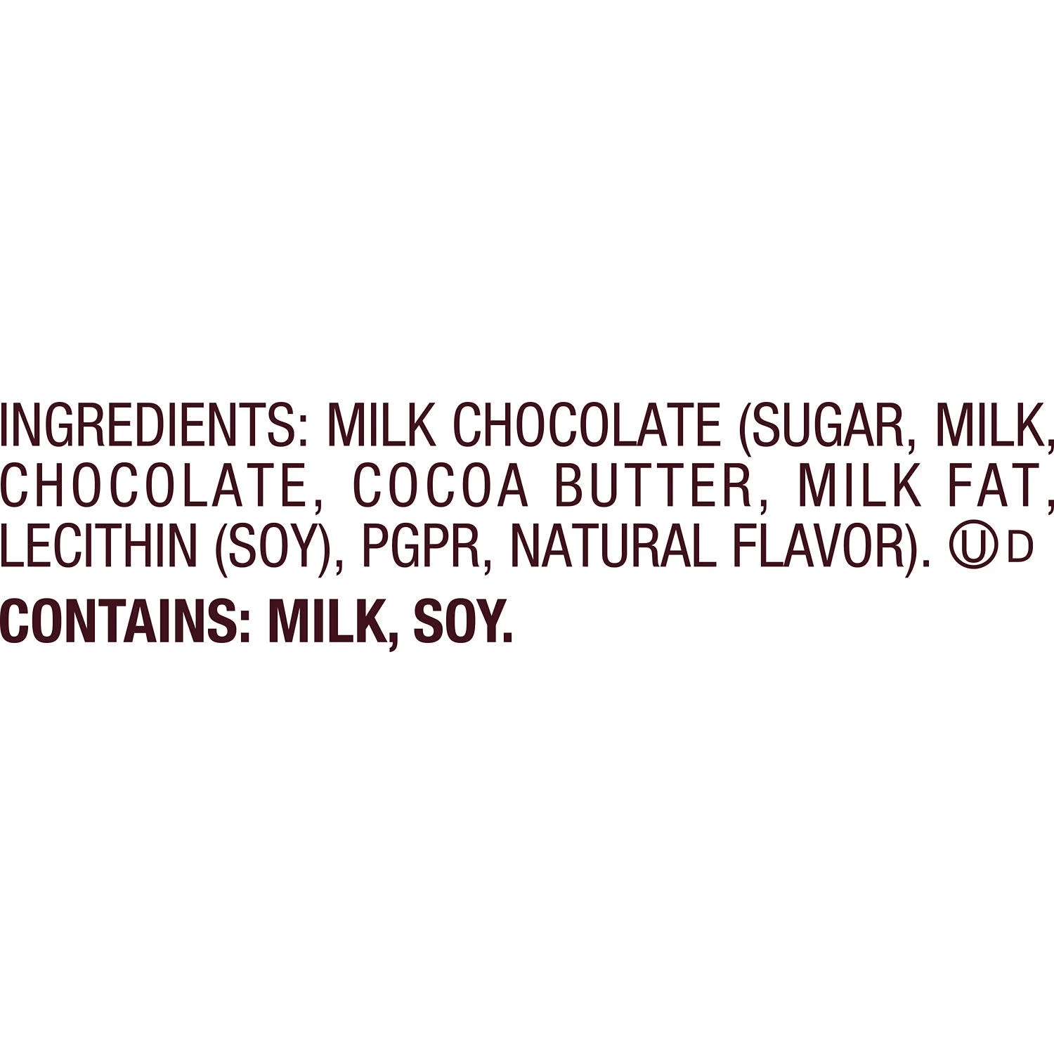 Hershey's Milk Chocolate Candy, Bars 1.55 oz, 36 Count