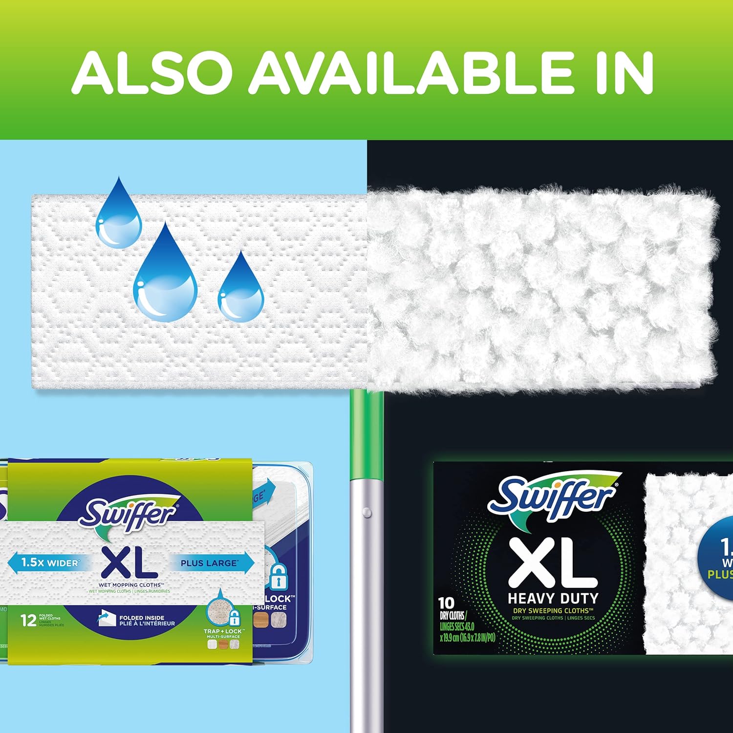 Swiffer Sweeper X-Large Disposable Sweeping Cloths, 16-Count Boxes (Pack of 3)